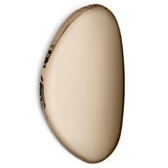 Classic Gold Tafla O2 Wall Mirror by Zieta