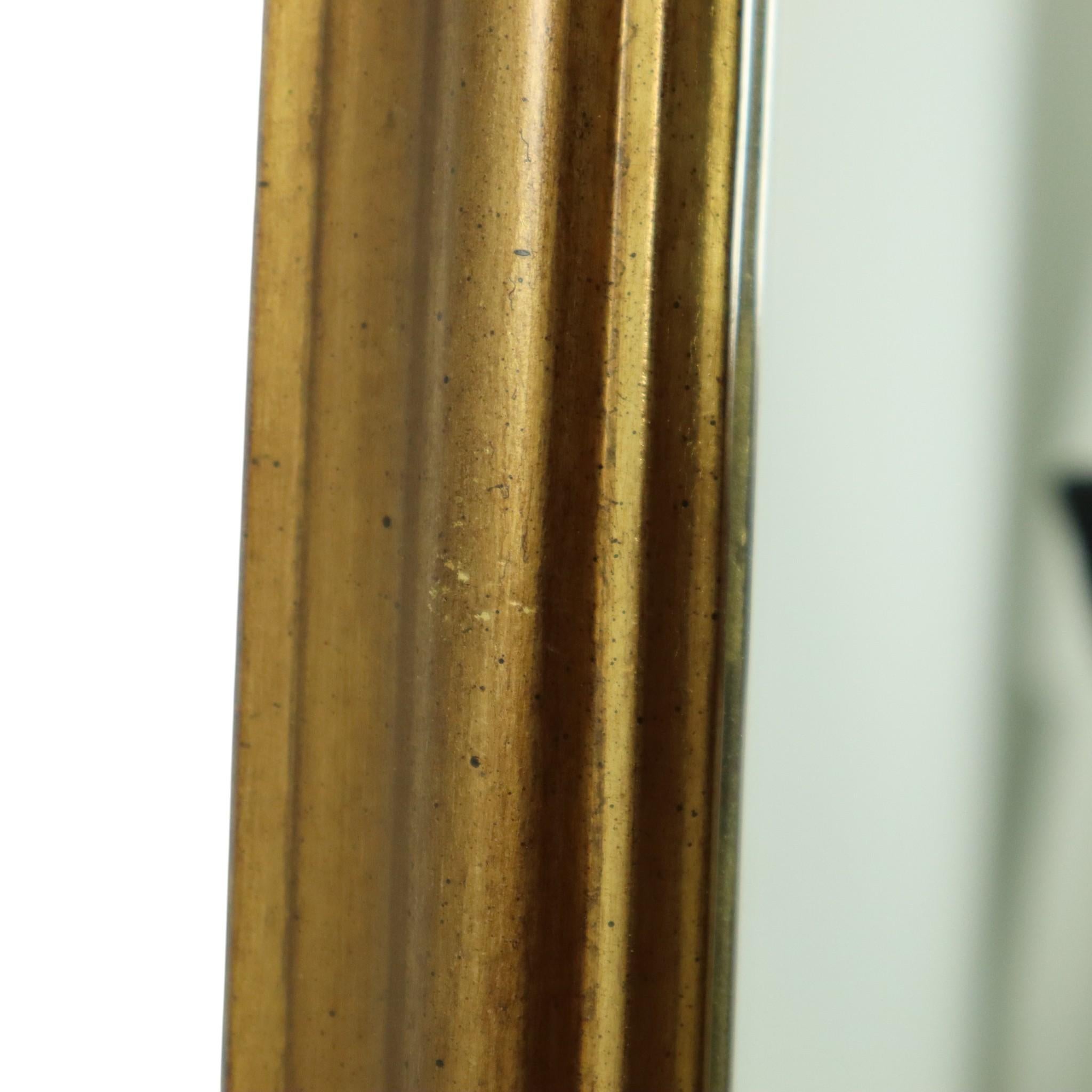 Specchio classico d'oro Deknudt in stile barocco 104 cm in vendita 4