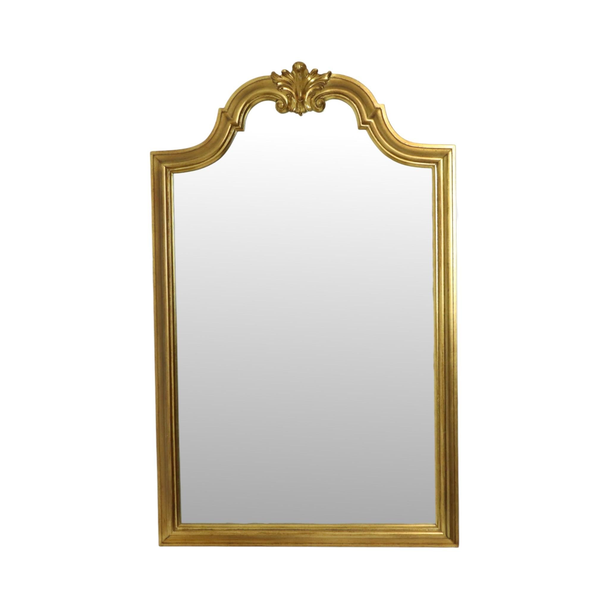 Specchio classico d'oro Deknudt in stile barocco 104 cm in vendita 7