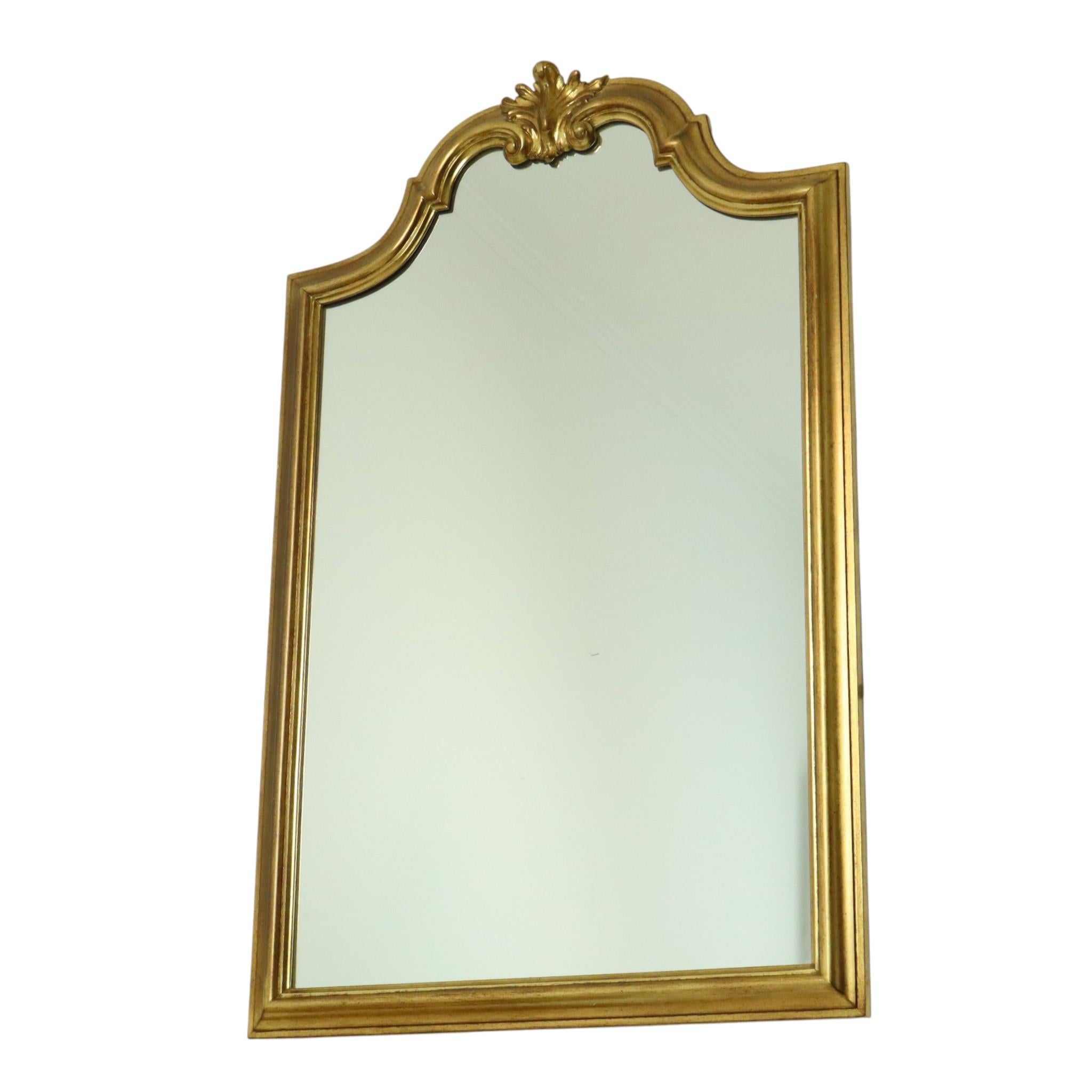 Specchio classico d'oro Deknudt in stile barocco 104 cm in vendita 10