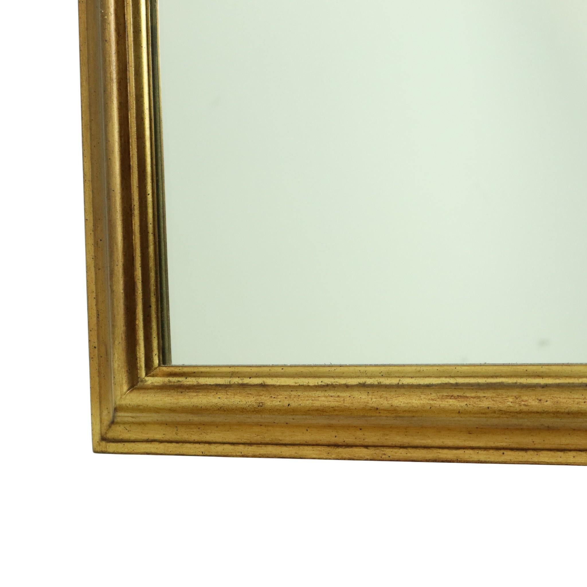 Specchio classico d'oro Deknudt in stile barocco 104 cm In condizioni buone in vendita a Poperinge, BE