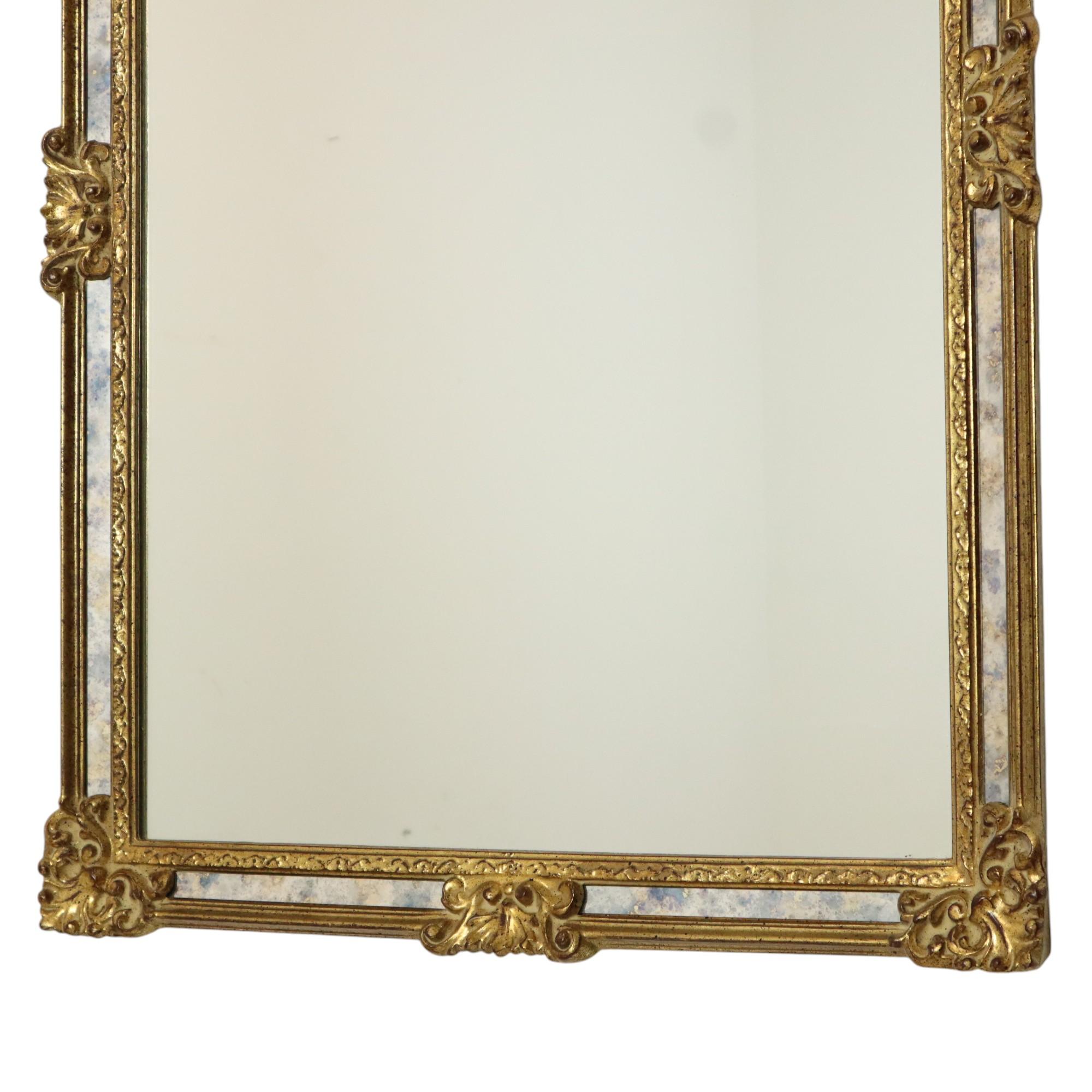 Classic Golden Deknudt Mirror Baroque Style Fumé Glass 95cm en vente 1