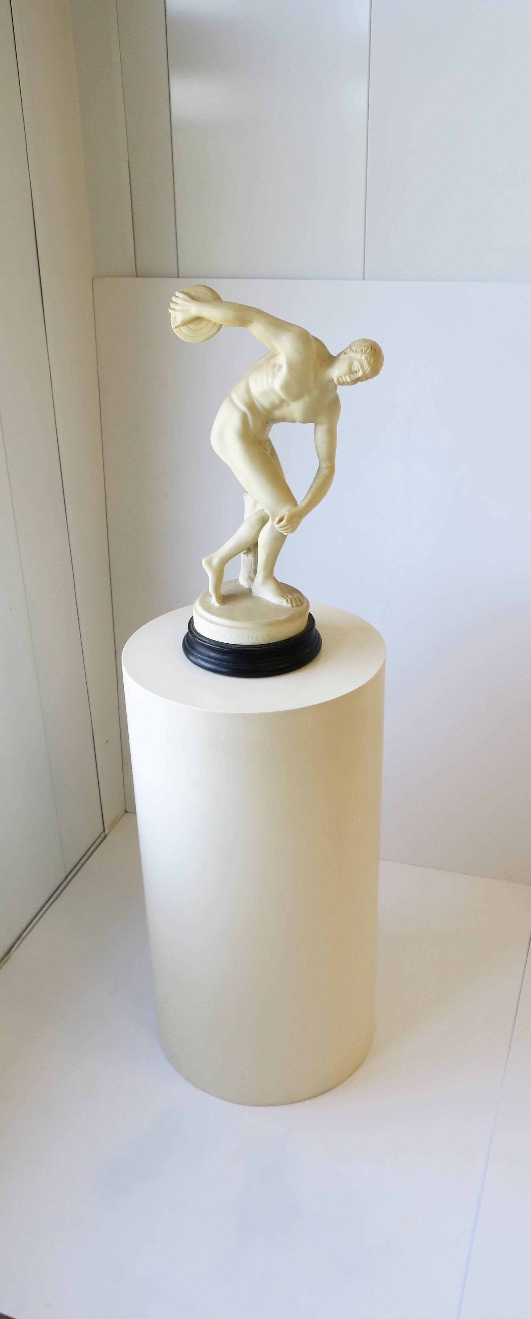 Classical Greek Classic Greek Male Figurative Sculpture of Discobolus