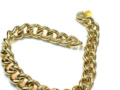 Classic Groumette Necklace 18 Kt Yellow Gold