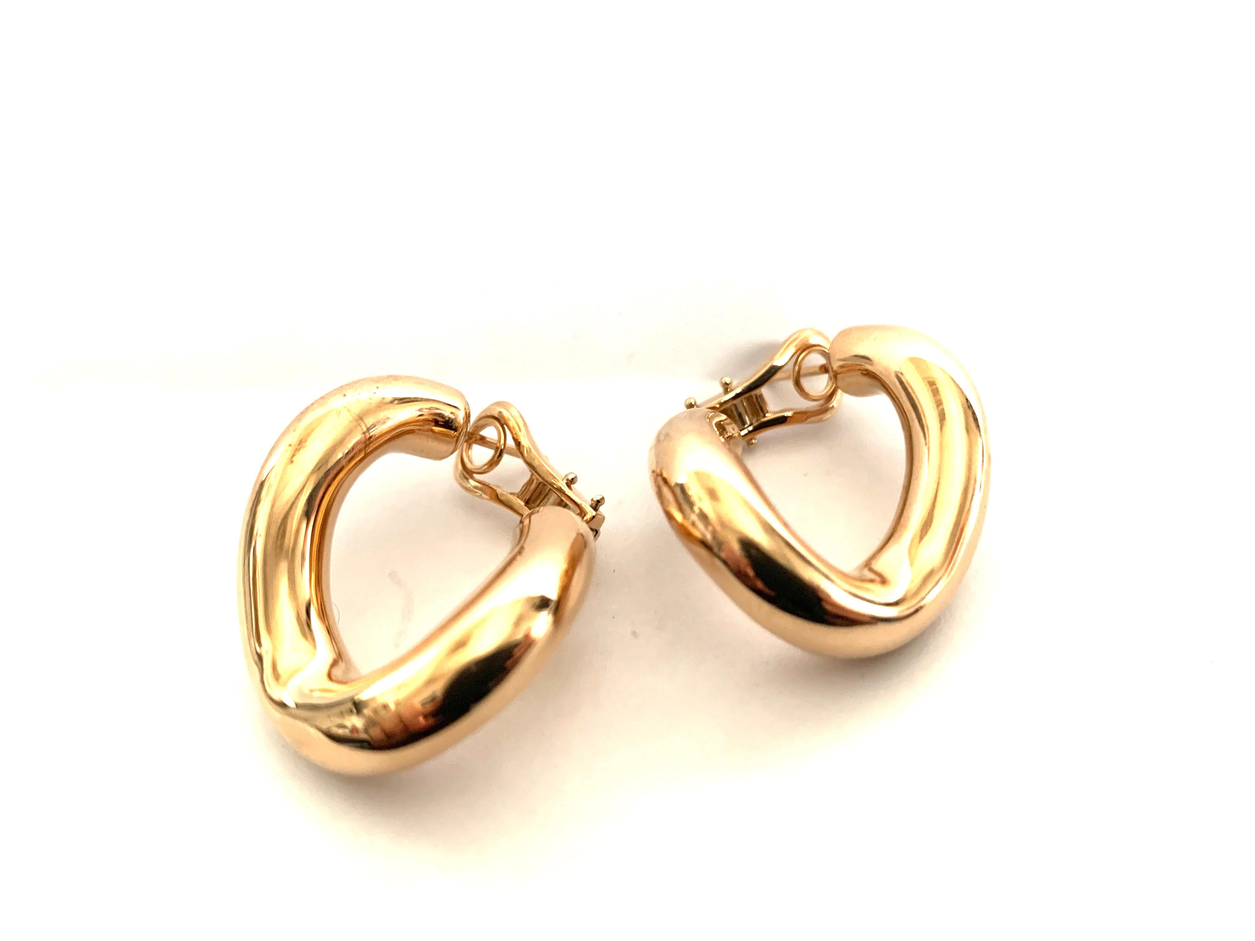 Classic Groumette Pair of Earring 18 Karat Rose Gold In New Condition For Sale In Milano, Lombardia