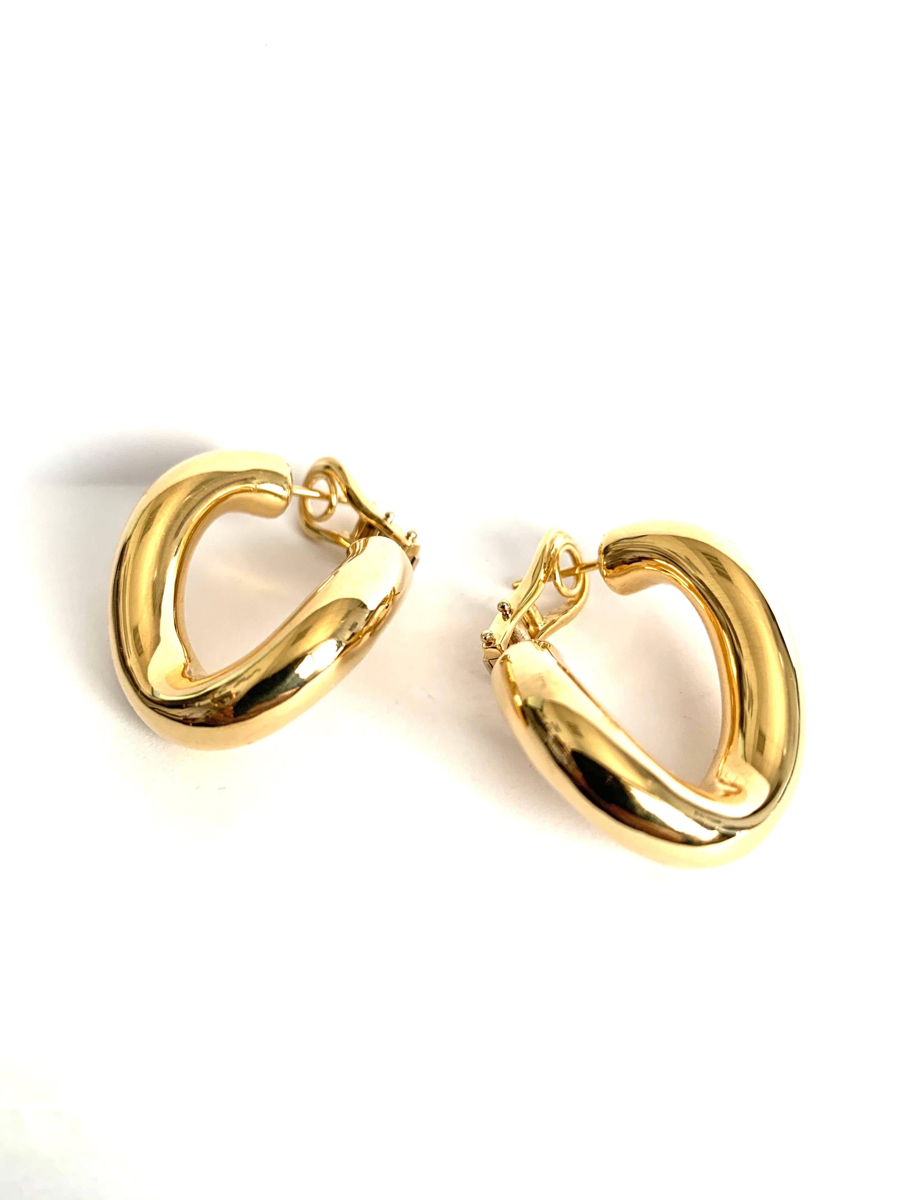 Classic Groumette Pair of Earring 18 Karat Rose Gold 5