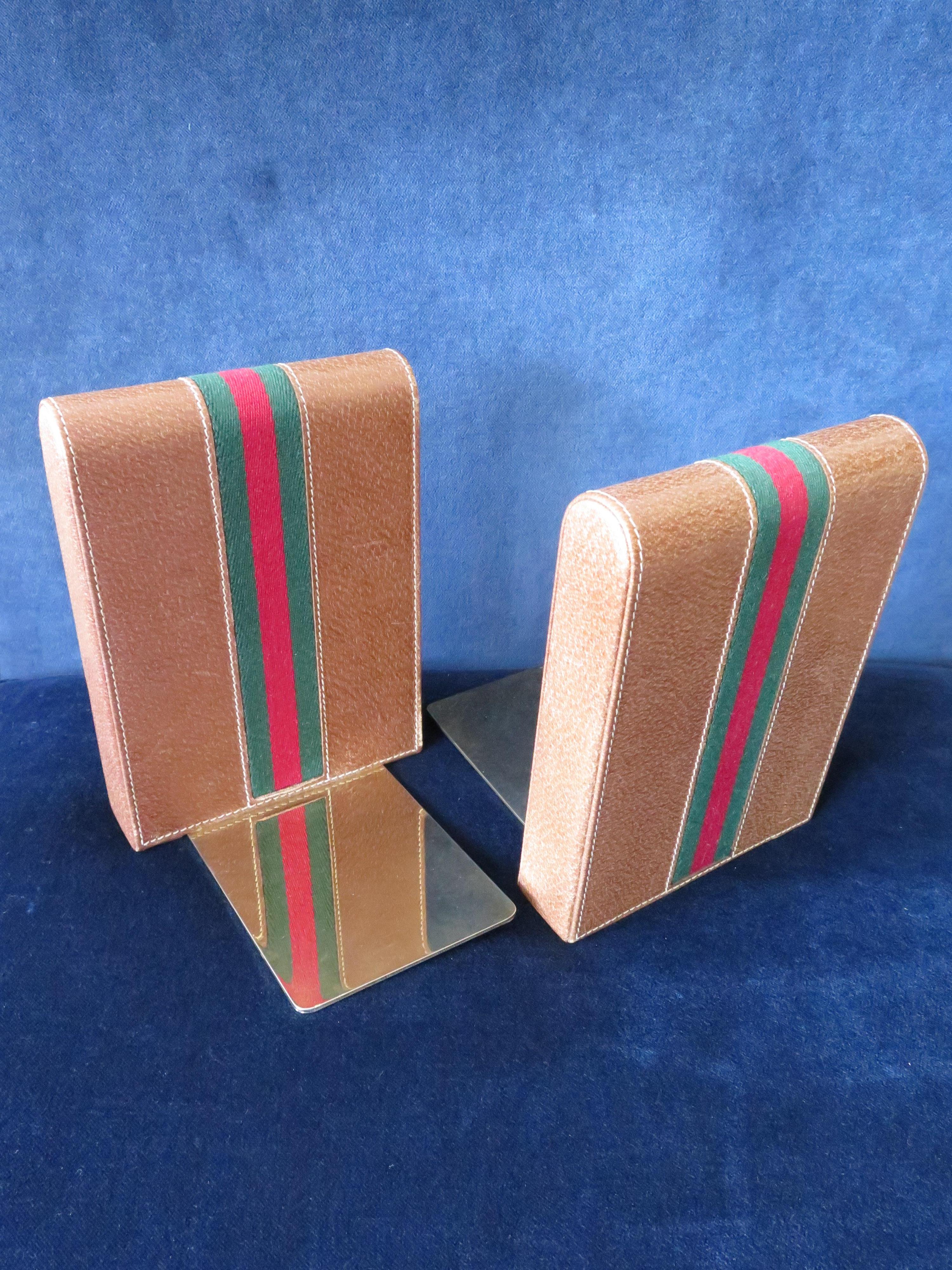Modern Classic Gucci Bookends For Sale
