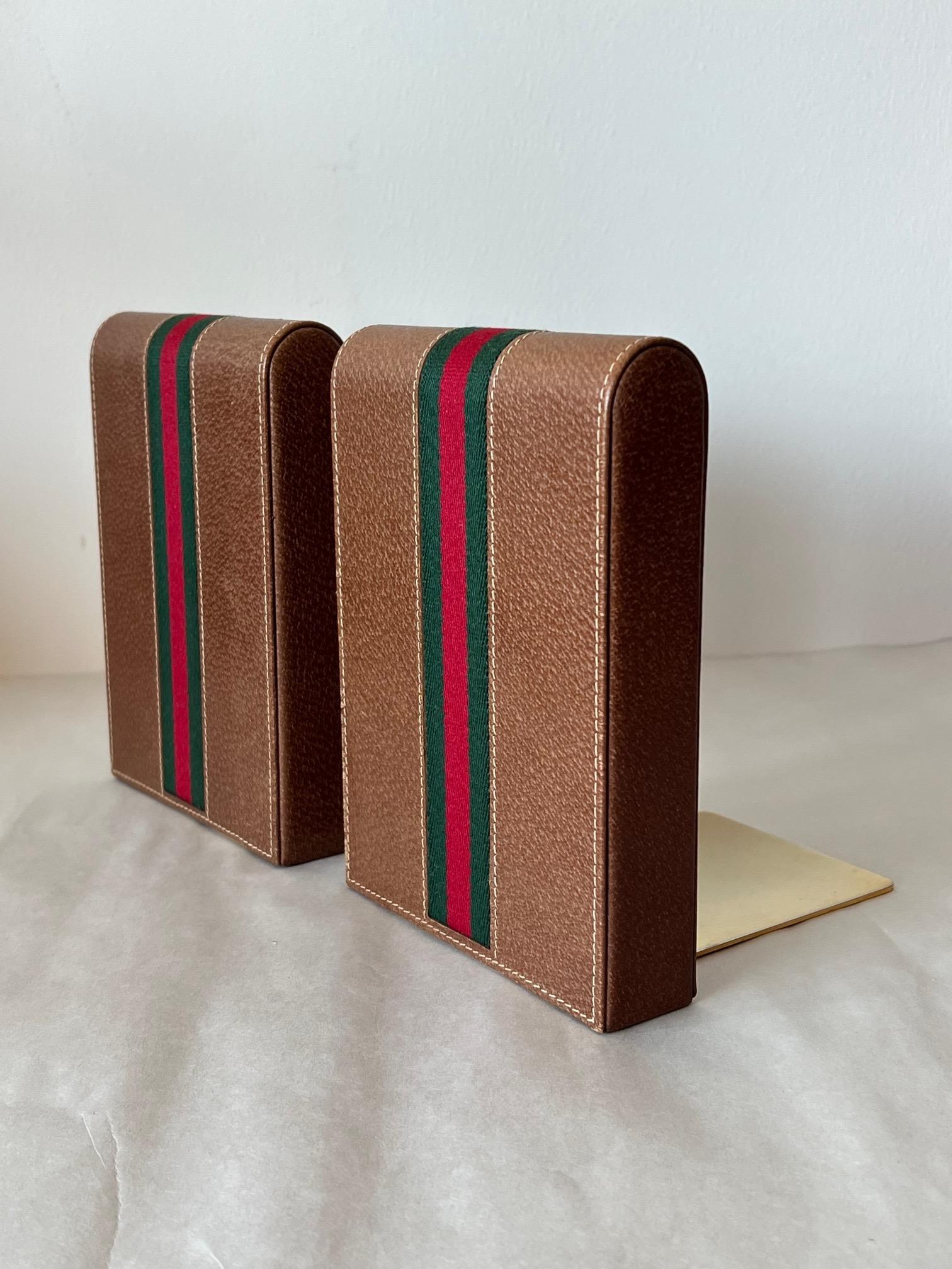 Italian Classic Gucci Bookends For Sale