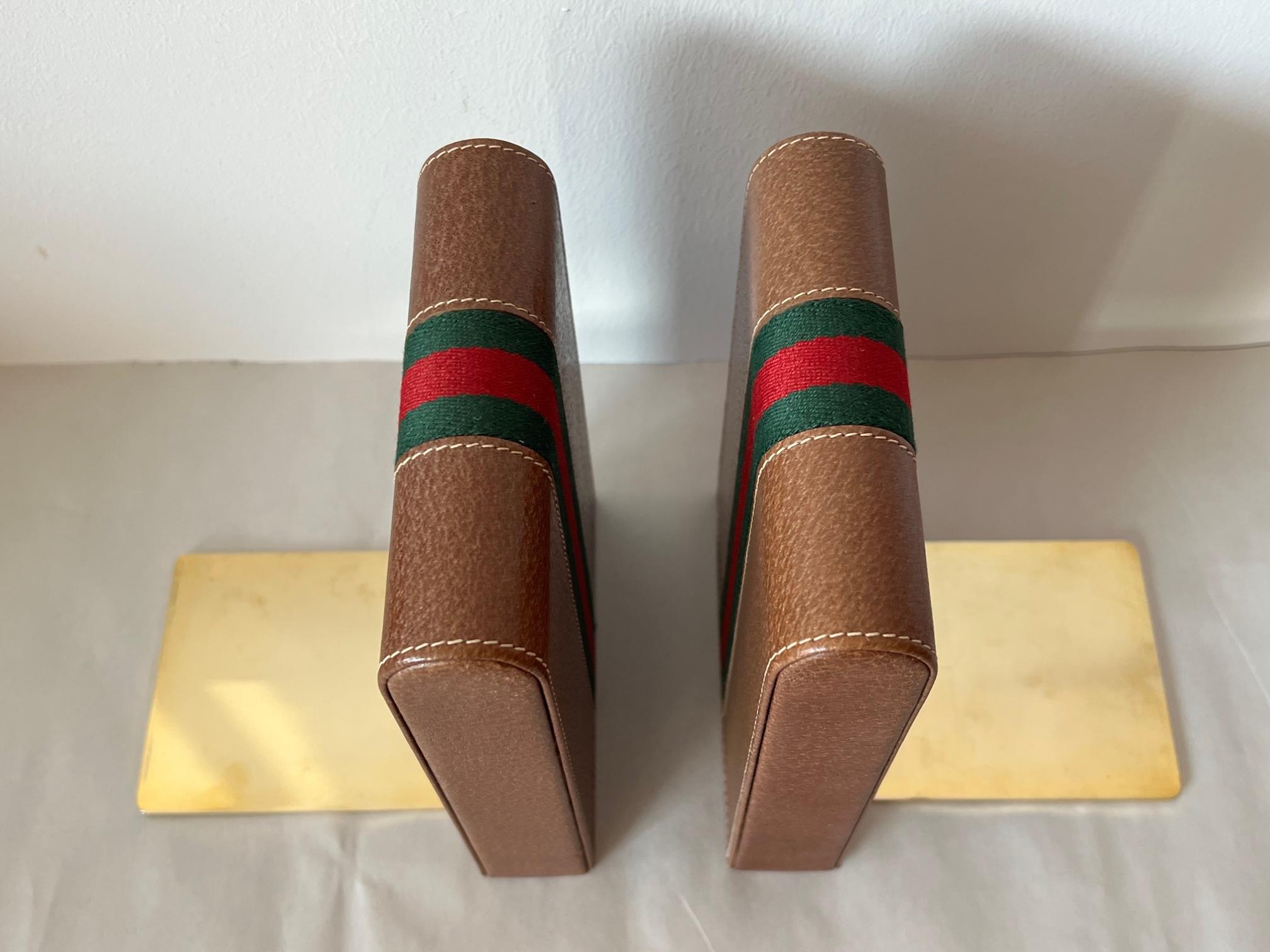 Classic Gucci Bookends For Sale 2