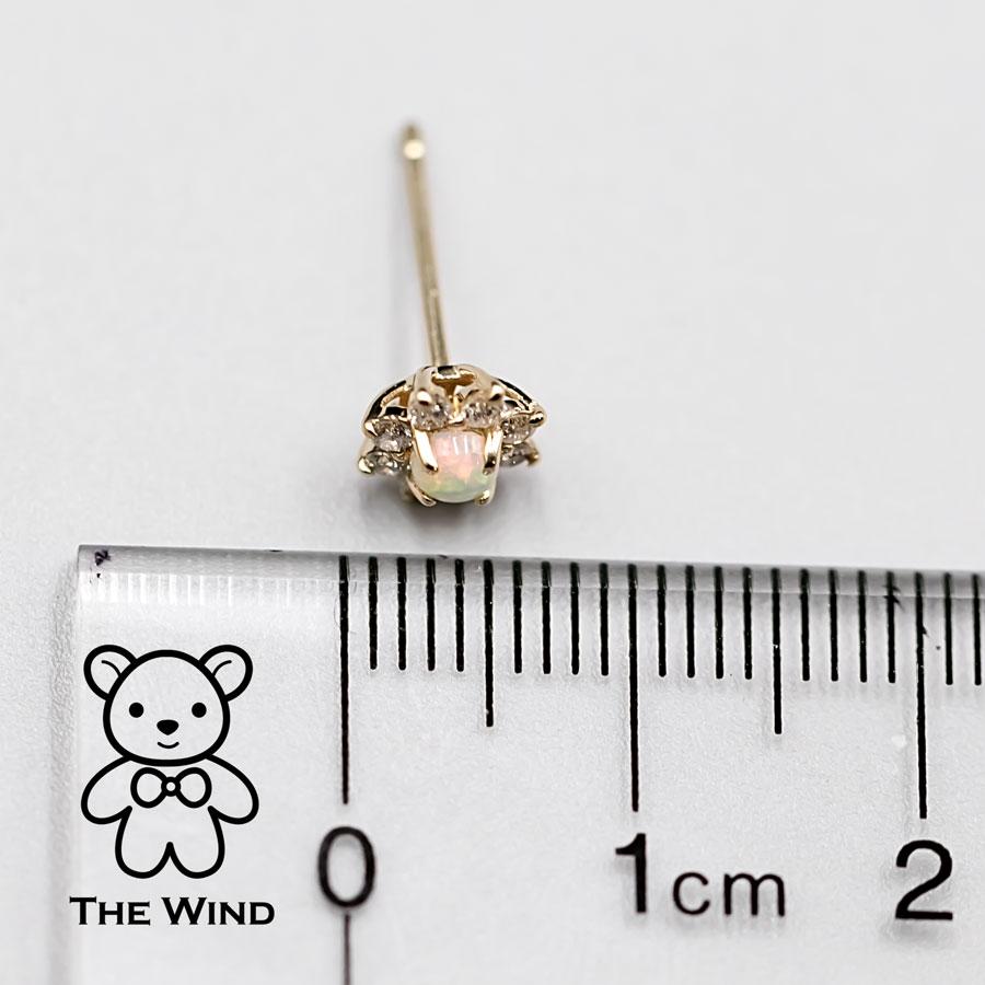 Klassische Halo Design Australischer Opal & Diamanten Ohrstecker 14K Gelbgold

Bei diesem Design werden 1,5 mm große Diamanten verwendet, um die Schönheit der Opale zu unterstreichen und den Ohrringen zusätzlichen Glanz zu verleihen.


Kostenloser