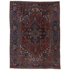 Classic Heriz Carpet, circa 1930s