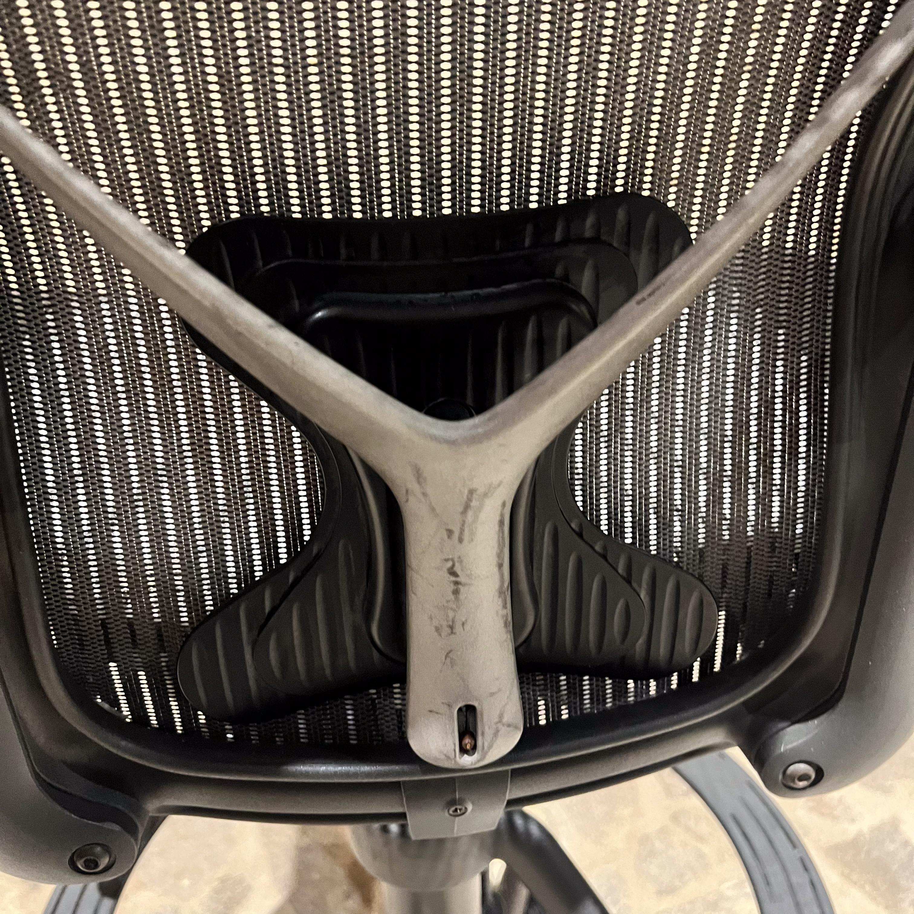 Sedia da ufficio regolabile classica Herman Miller Aeron Mesh Tall Stool in vendita 5