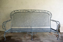 Classic High Quality Wrought Iron Salterini Sofa