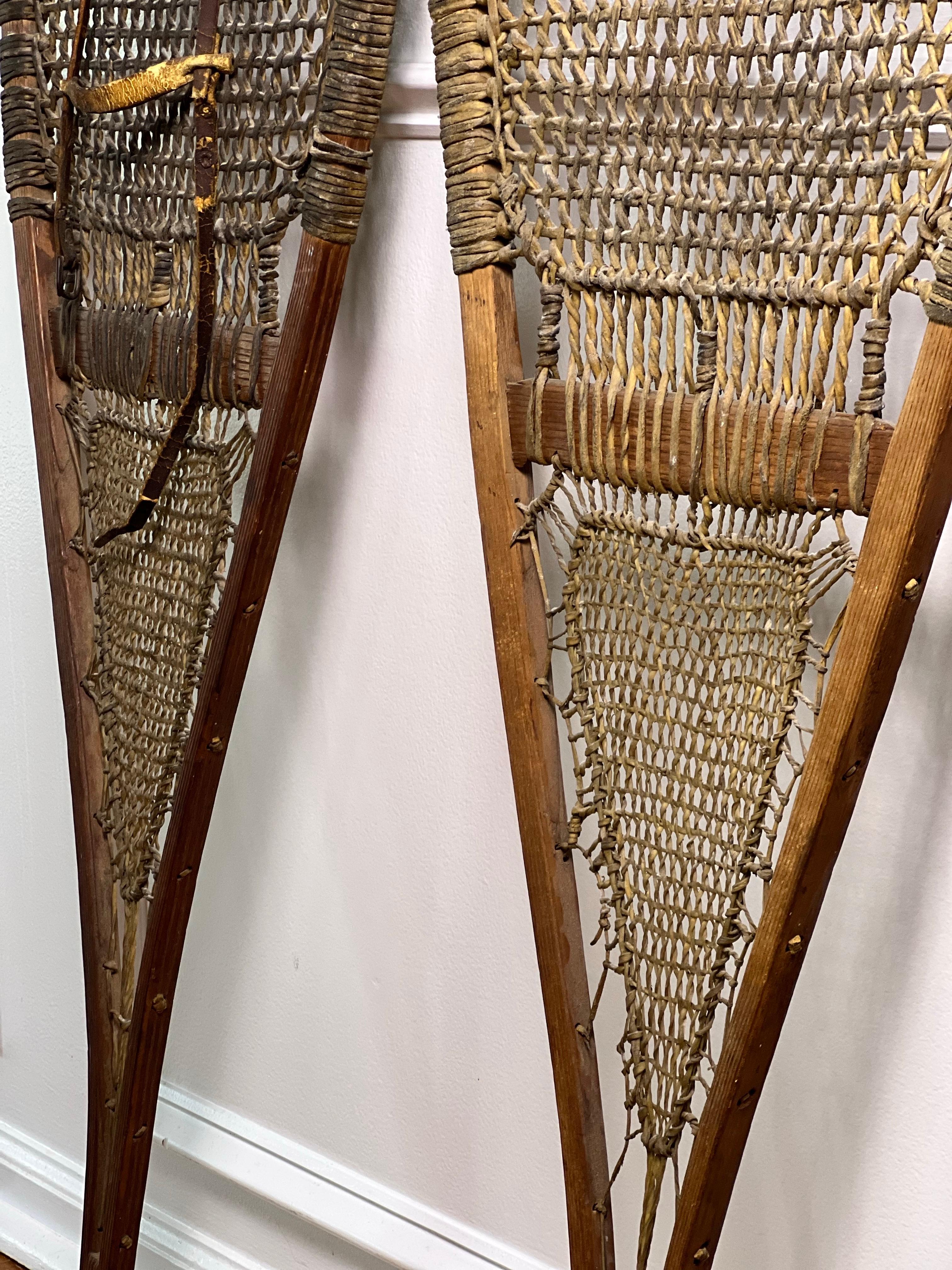 XX secolo Ciaspole Huron classiche in vendita