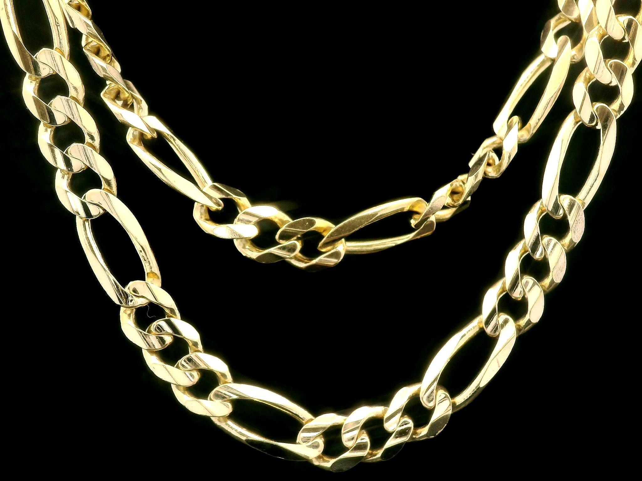 Classic Italian 14k Yellow Gold 30.5