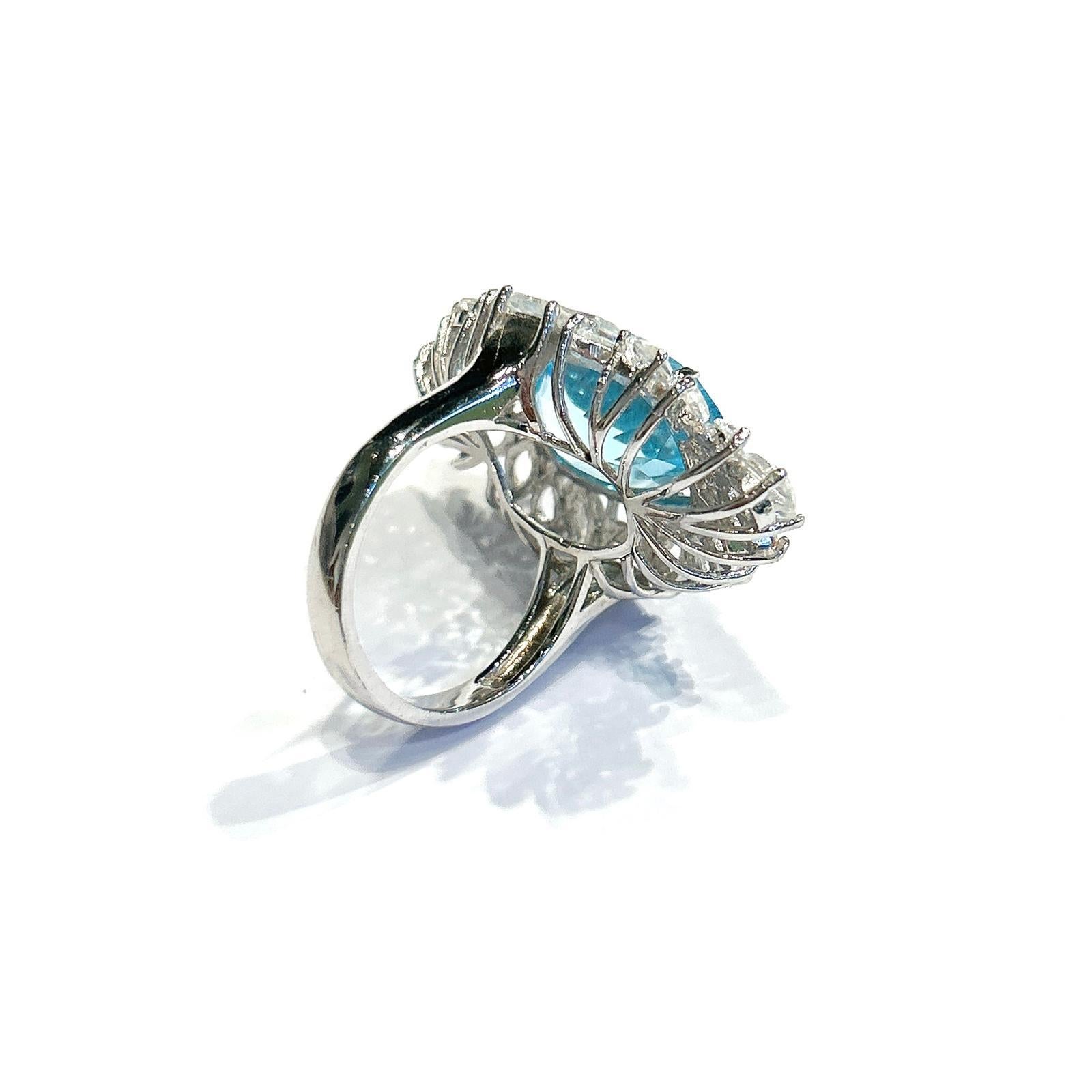 Taglio ovale Anello classico italiano Bochic 
