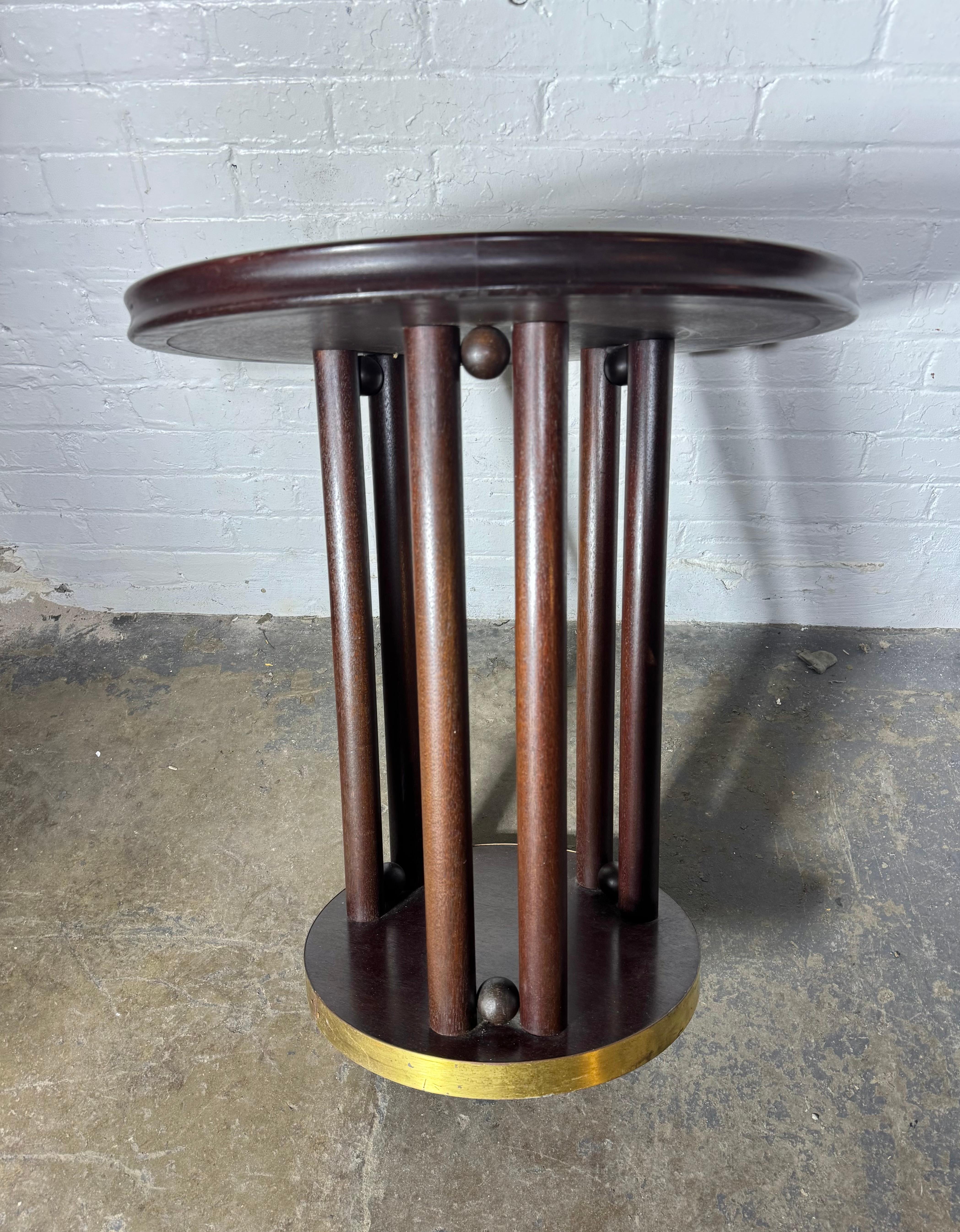 Austriaco Lampada / Tavolino classico Josef Hoffmann per Wittmann d'Austria in vendita