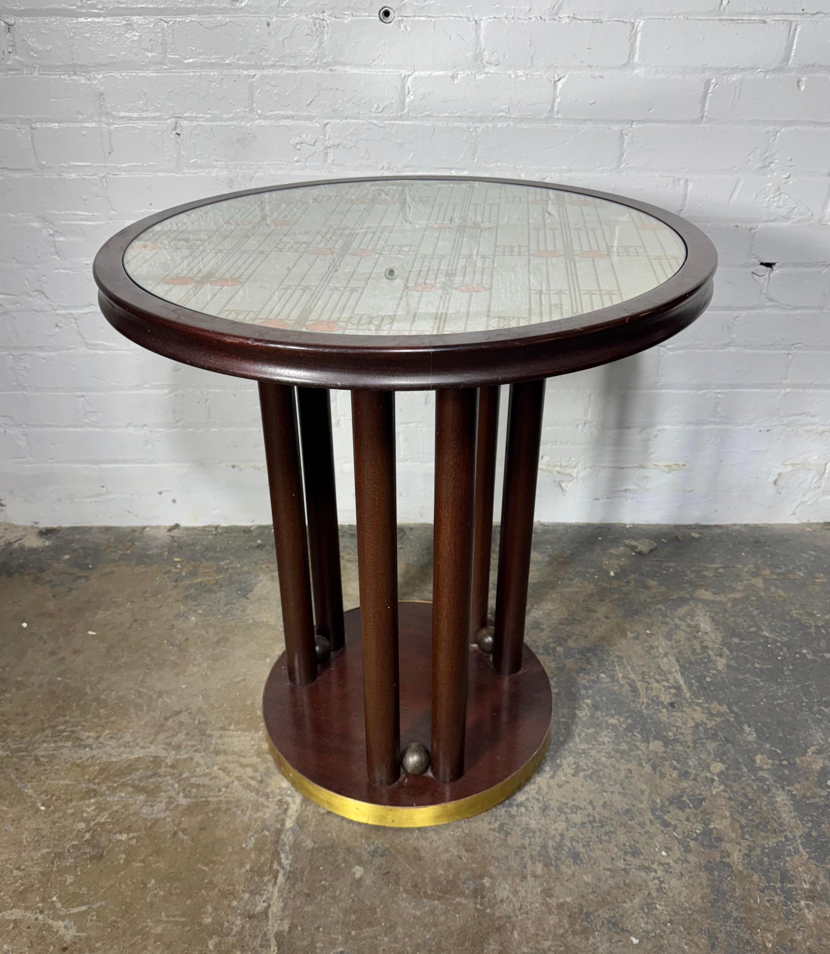 Metà XX secolo Lampada / Tavolino classico Josef Hoffmann per Wittmann d'Austria in vendita