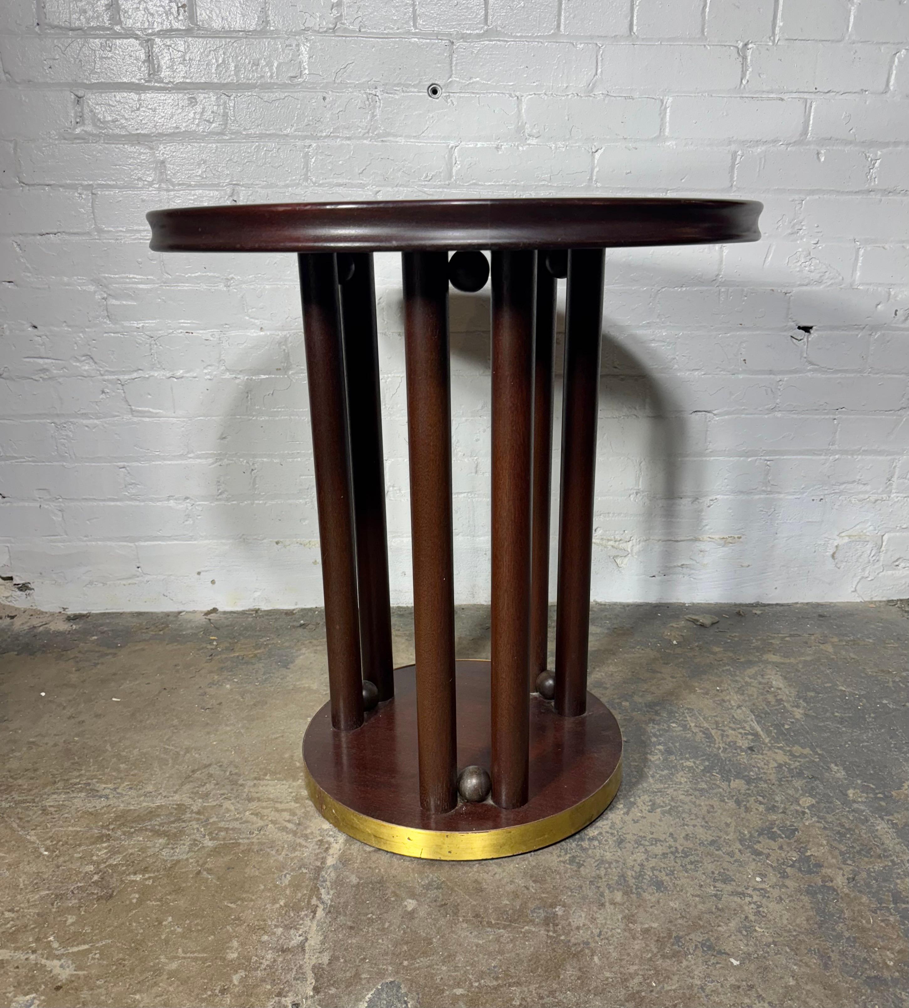 Ottone Lampada / Tavolino classico Josef Hoffmann per Wittmann d'Austria in vendita