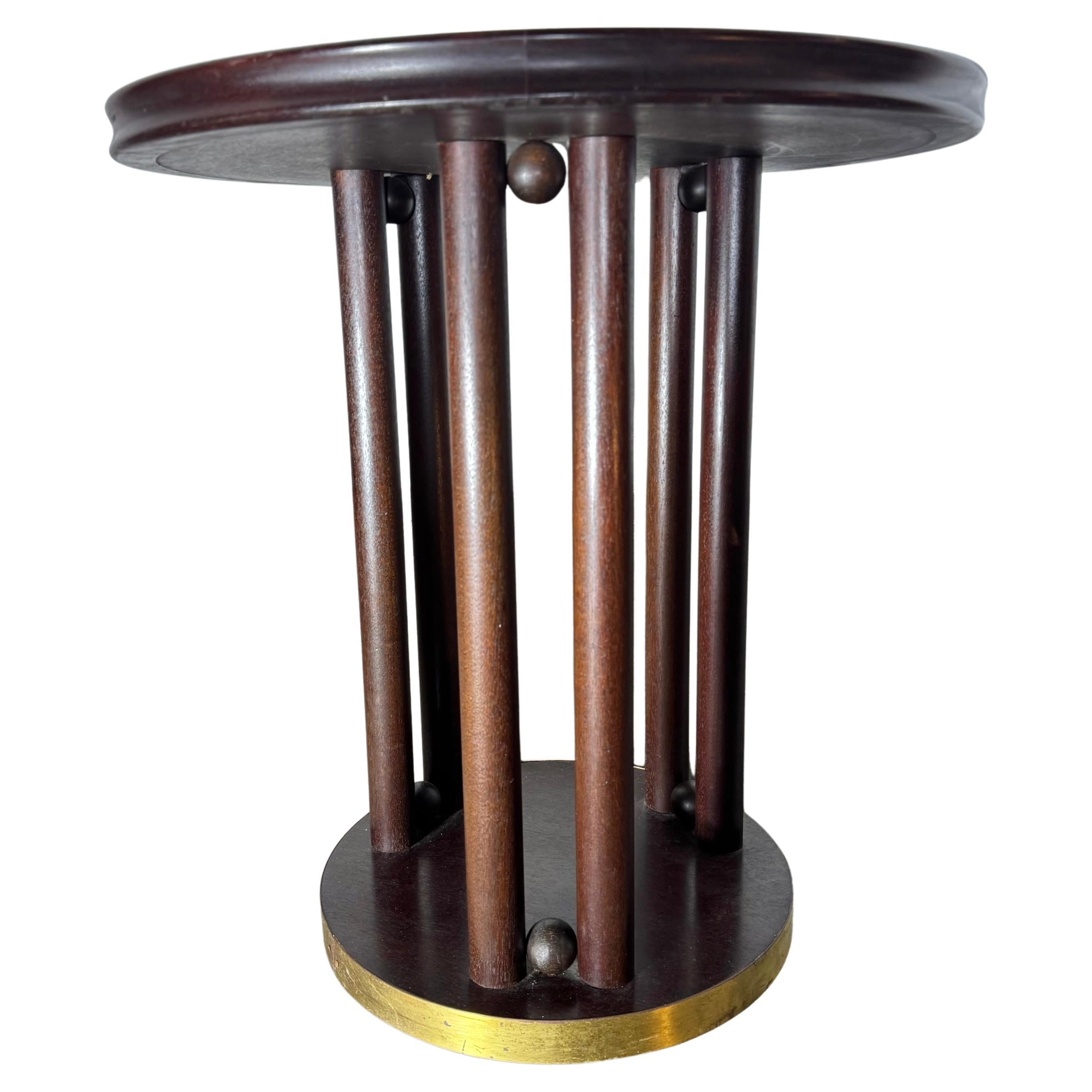 Lampe / table d'appoint classique Josef Hoffmann pour Wittmann d'Autriche Fledermaus