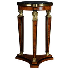 Classic Karates Side Table Pillar in Empire Style
