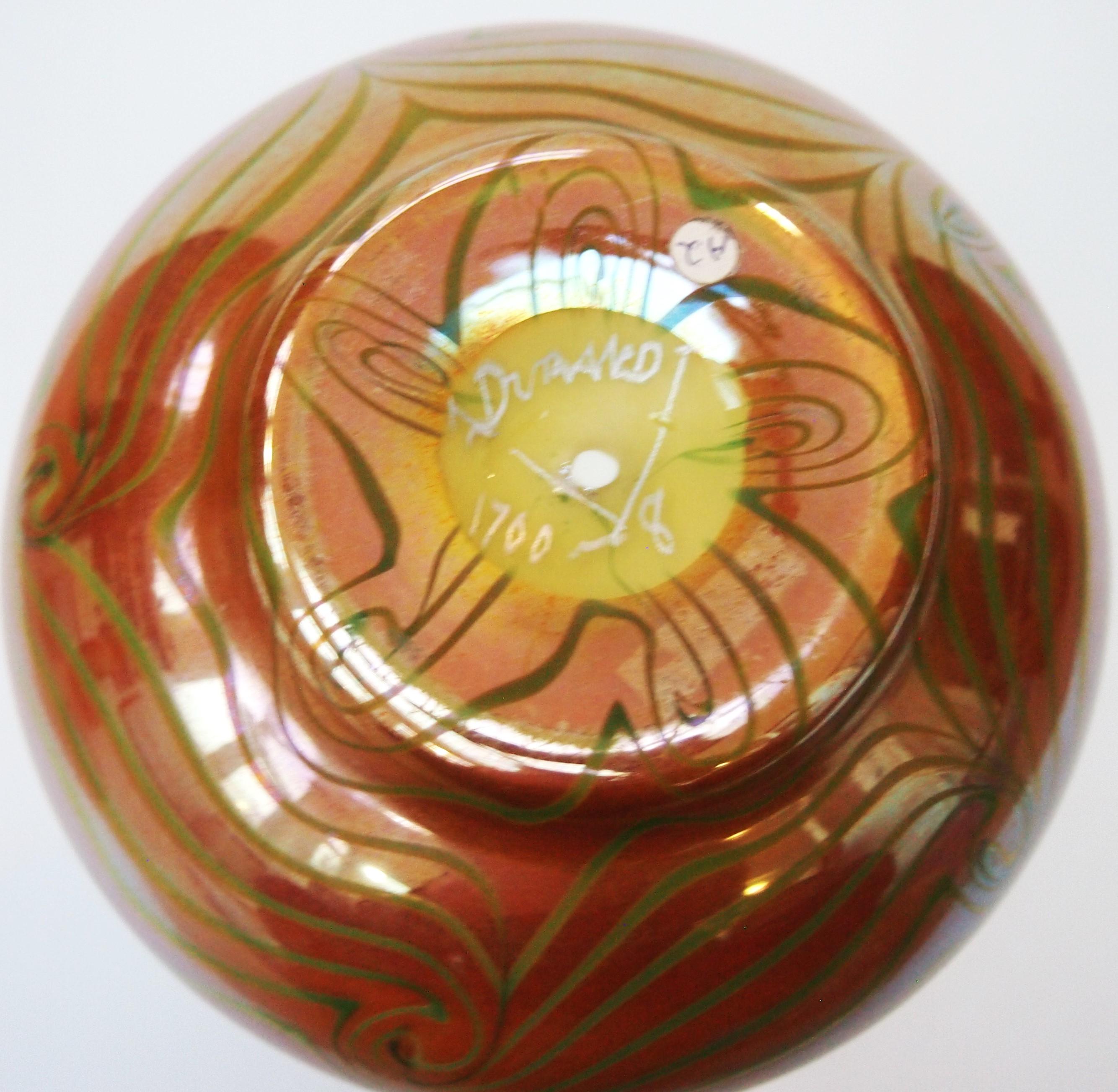 Classico vaso di vetro americano 