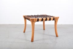 Classic Greek Klismos Stool in the manner of T.H. Robsjohn-Gibbings