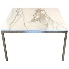 Table classique Knoll en marbre de Carrare