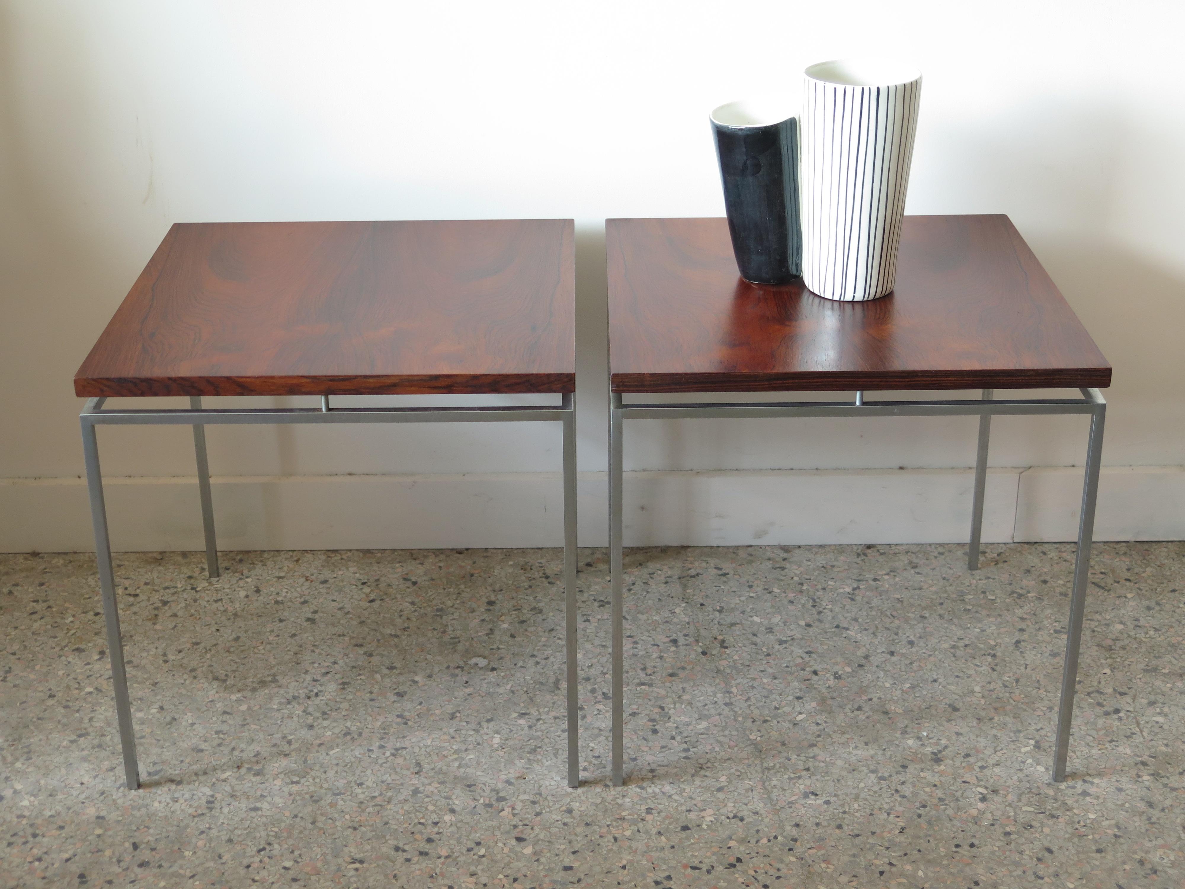 Mid-Century Modern Tables d'appoint Classic Knud Joos Jason Mobler Danemark 1960's en vente