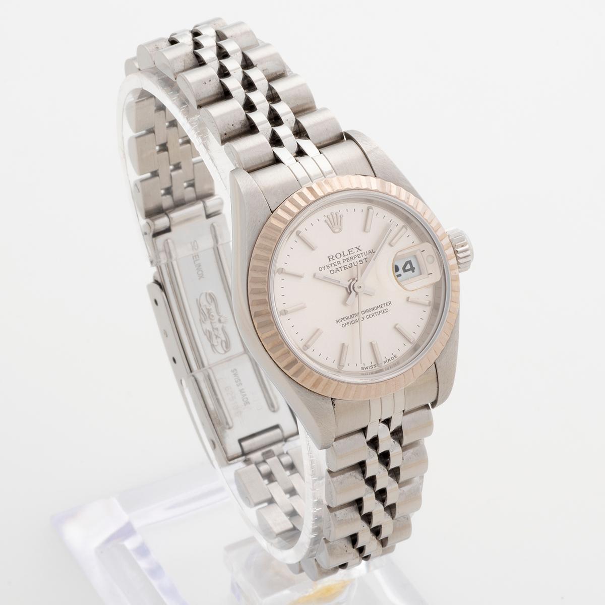 Classic Ladies Rolex Datejust, Ref 79174, Complete Set, Outstanding Condition In Excellent Condition In Canterbury, GB