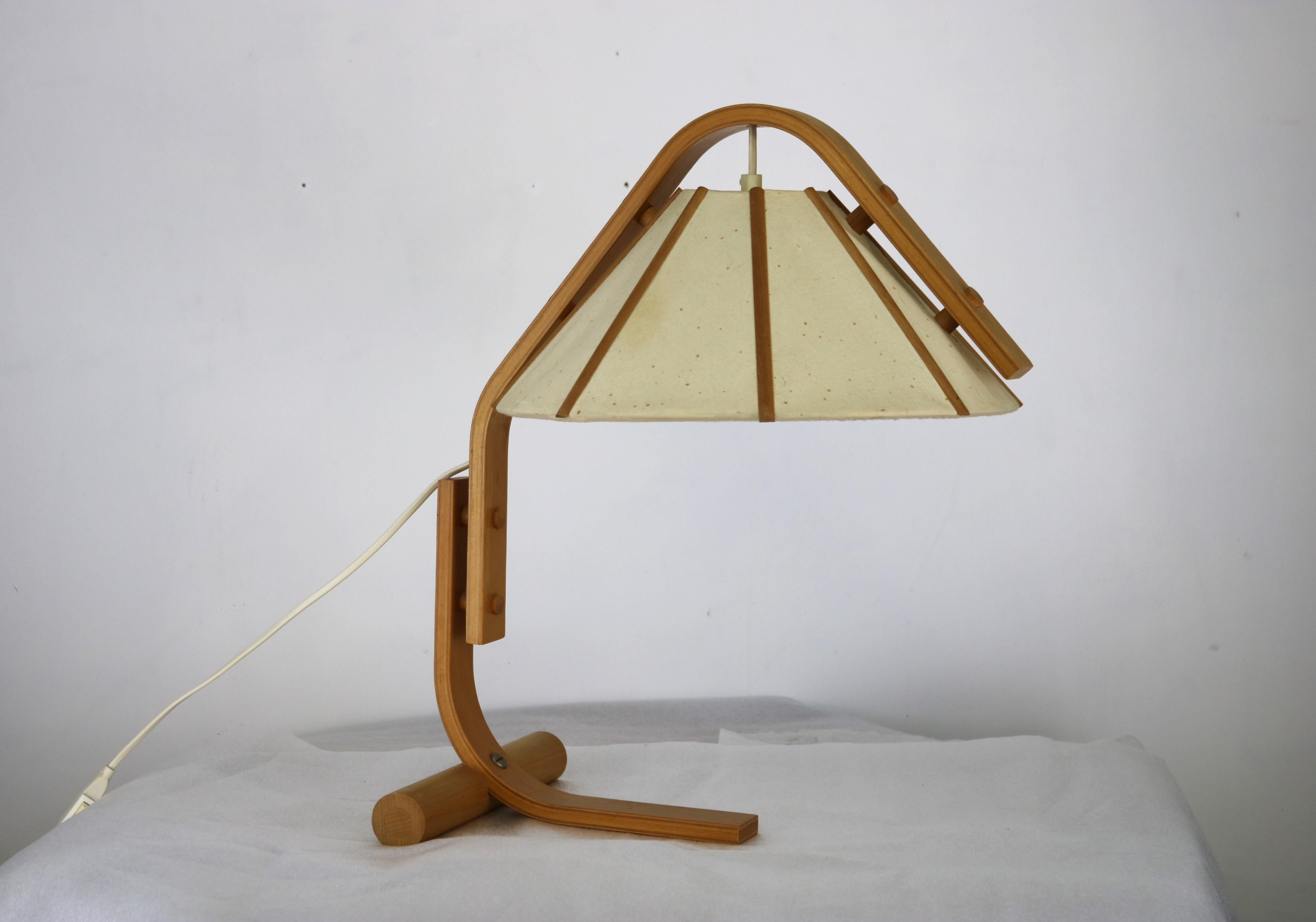 Classic lamp of Danish design - Model Aneta - Design Jan Wickelgren - Denmark 1970.