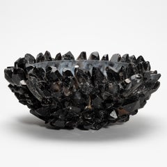 Classic Large Bowl in Black Quartz by Kathryn McCoy