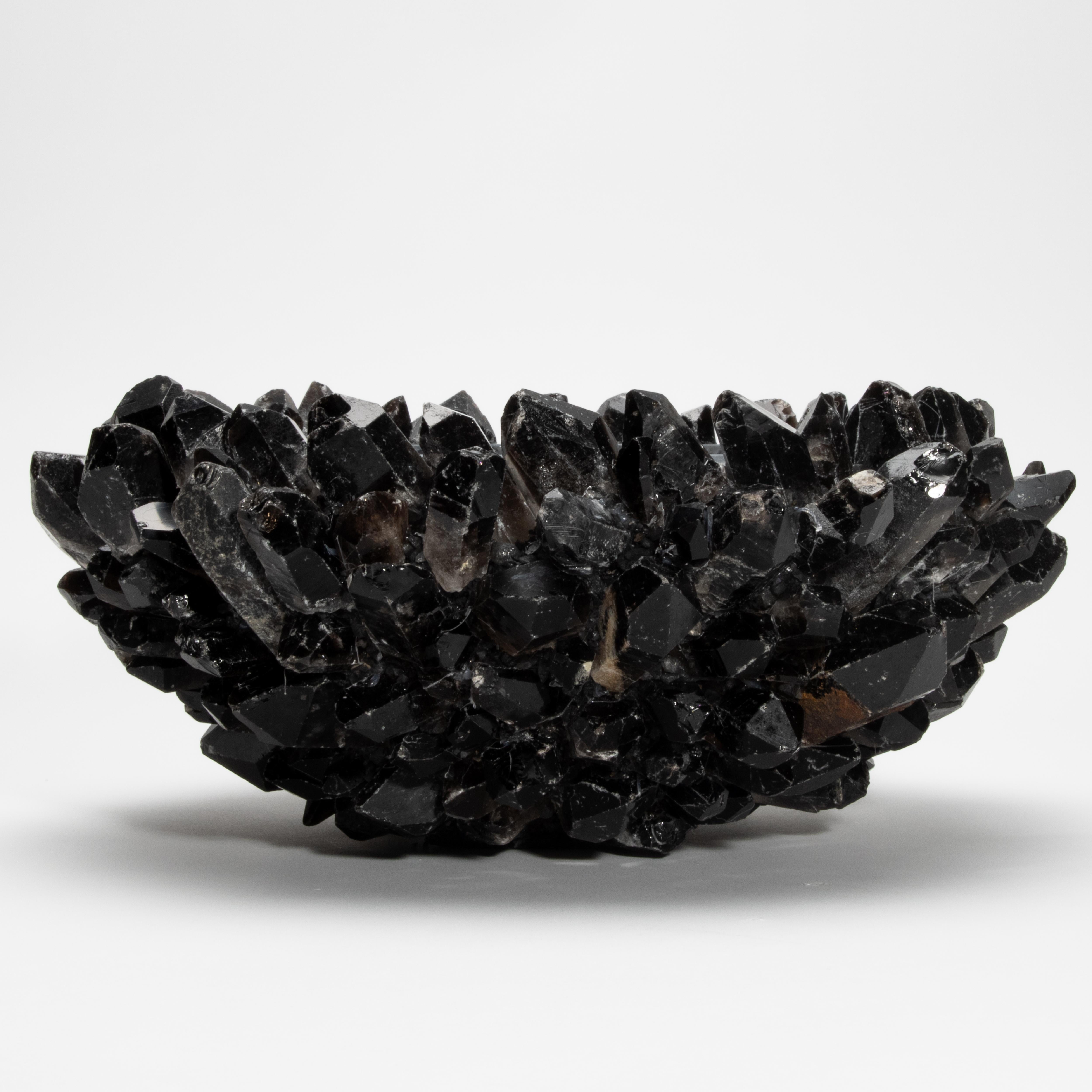 Ciotola classica grande in quarzo nero di Kathryn McCoy In condizioni Nuovo in vendita a West Hollywood, CA