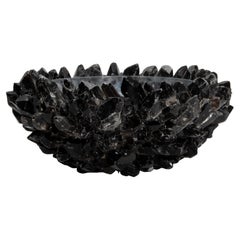 Classic Large Bowl in Black Quartz by Kathryn McCoy