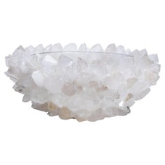 Grand bol Classic en quartz clair par Kathryn McCoy