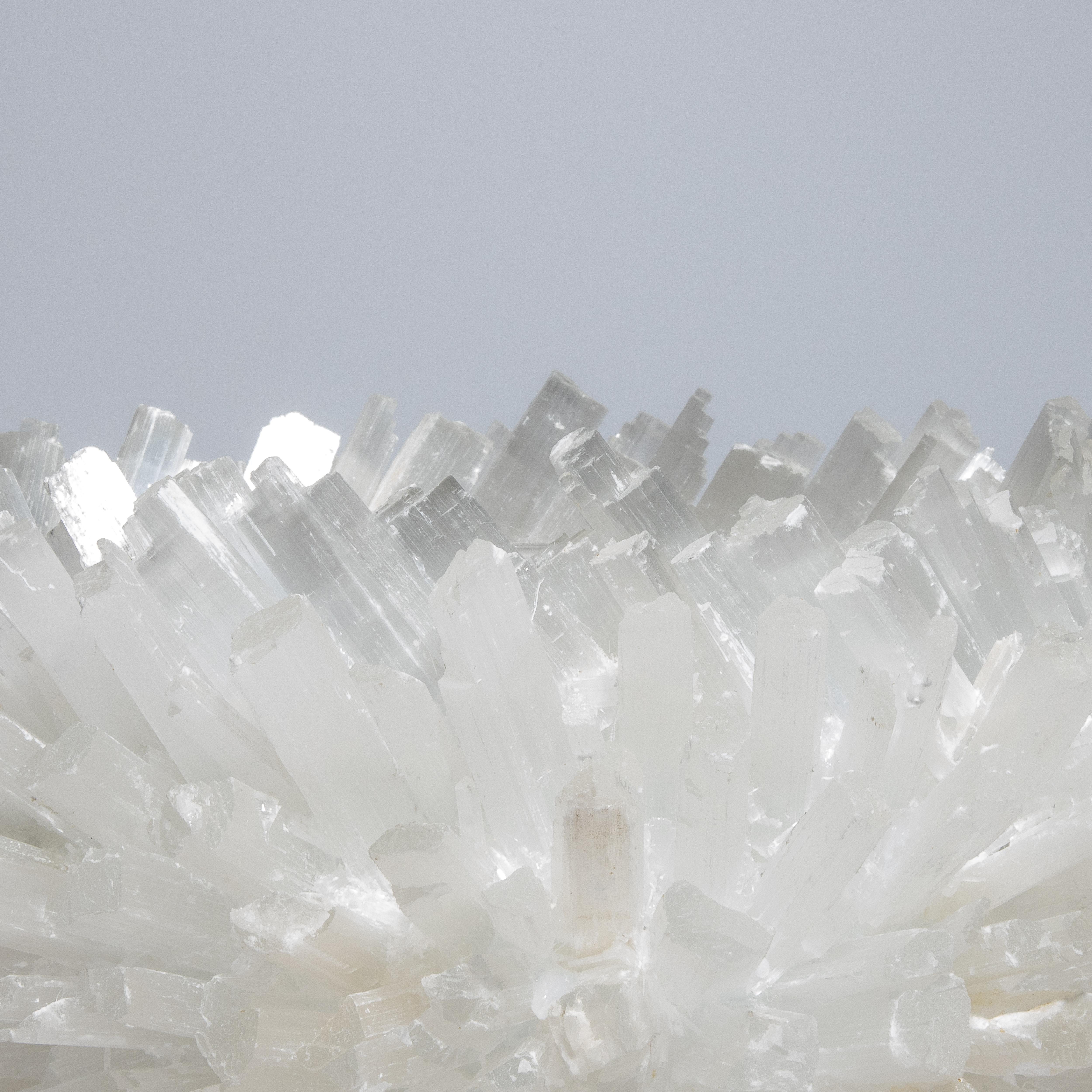 XXI secolo e contemporaneo Ciotola grande classica in selenite di Kathryn McCoy in vendita