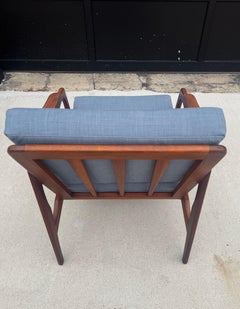 Classic Lawrence Peabody for Selig Danish Modern Danish Lounge Chair