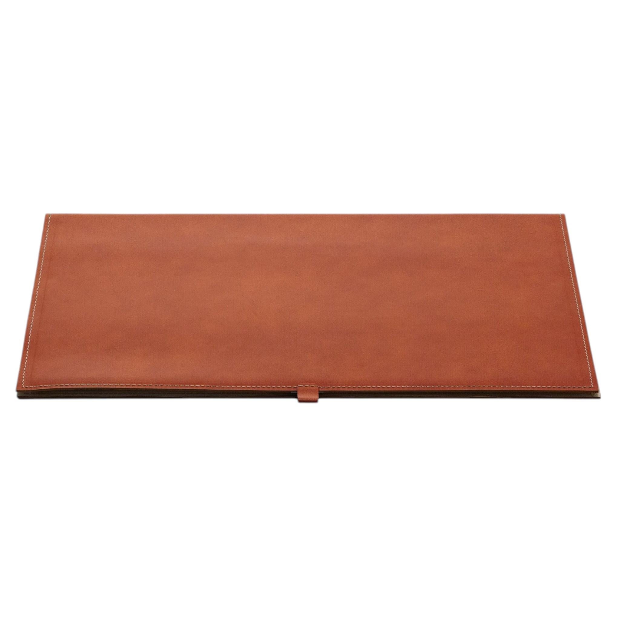 Classic Leather Desk Mat ARISTOTELE by Limac Design - Modern - Italian