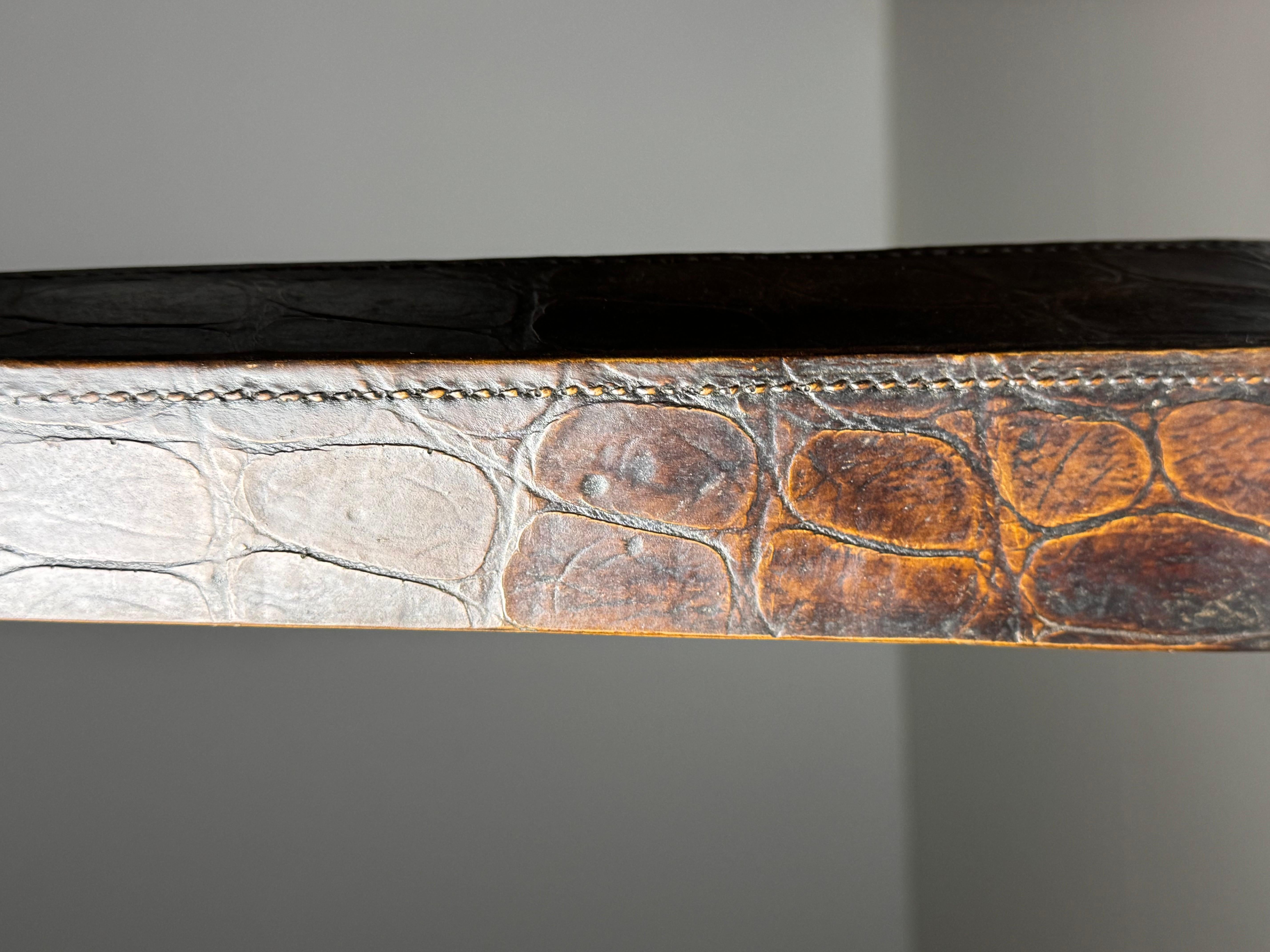 Pelle Base per lampada Classic Leather in vendita