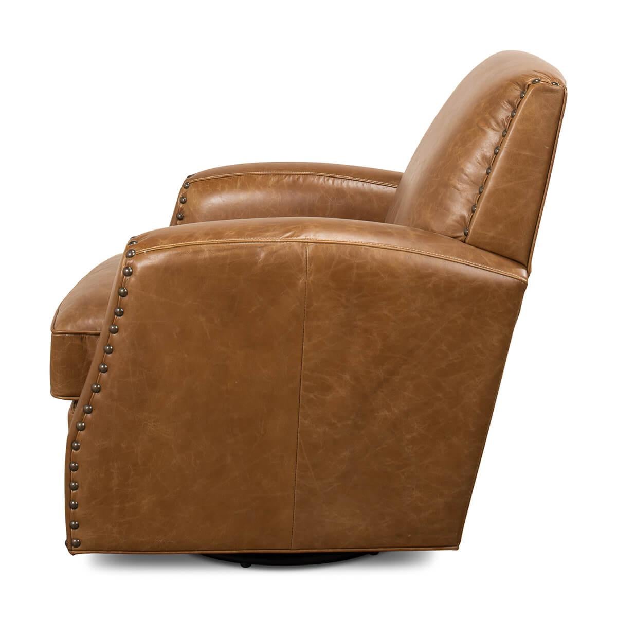 classic leather armchair