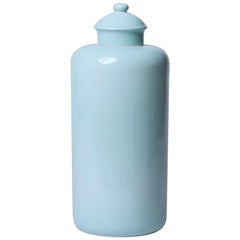 Classic Lidded Porcelain Urn in Celadon