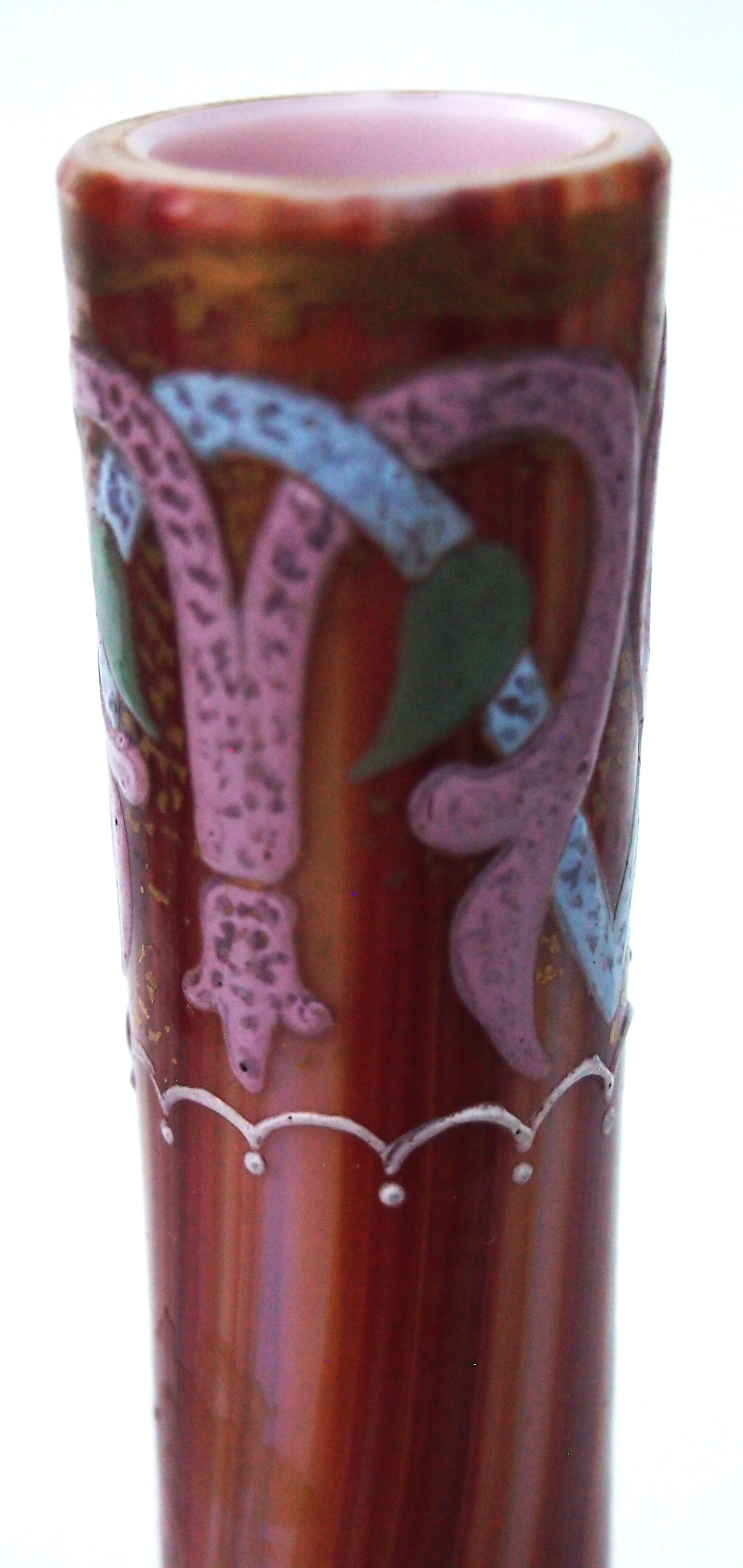Vase Classic Loetz Glass 'Onyx' vers 1887 pour le marché islamique Bon état - En vente à Worcester Park, GB
