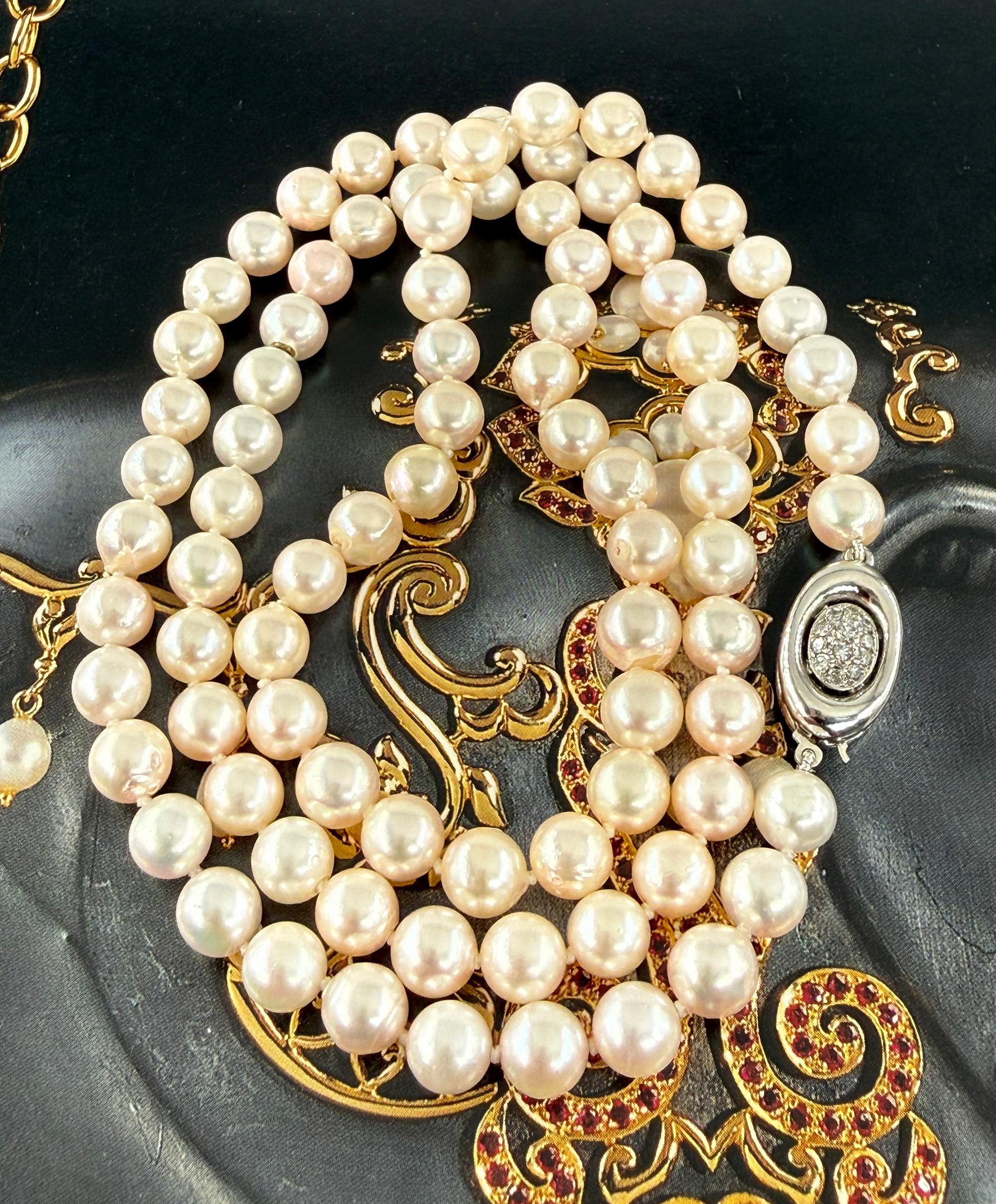 Collana classica lunga 26 3/4