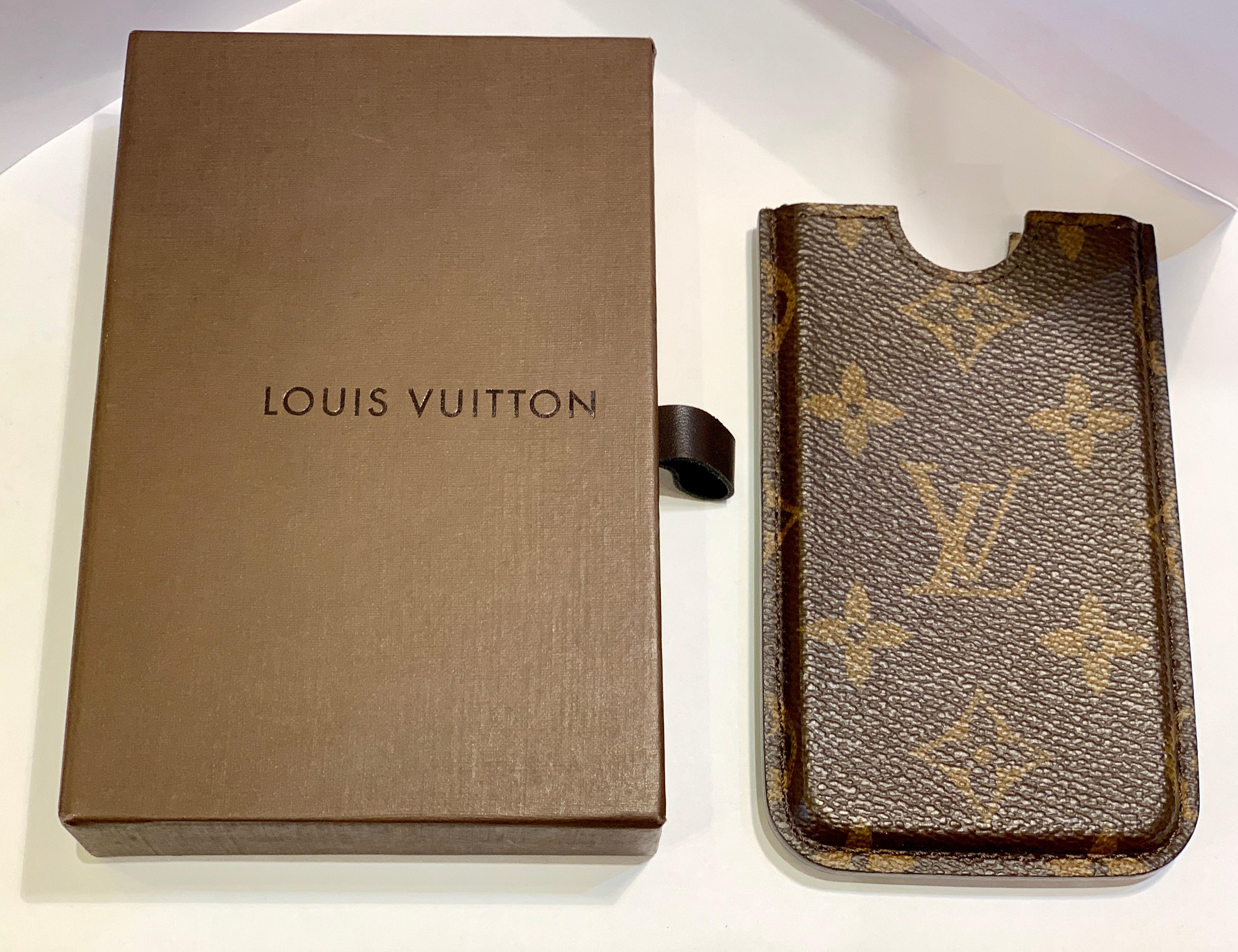 Classic Louis Vuitton Iconic Monogram Cell Phone Case or Holder 