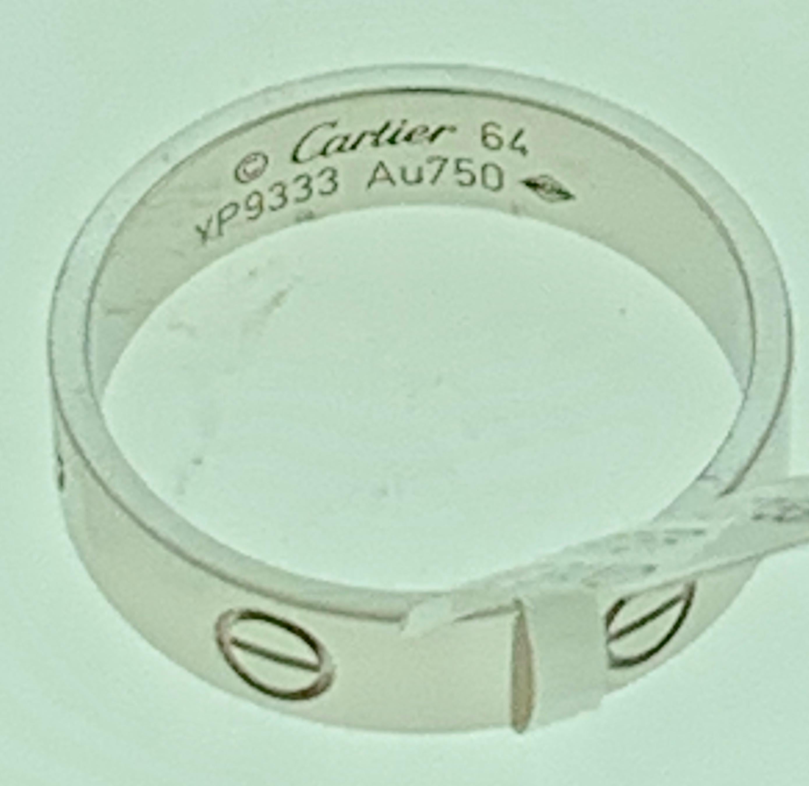 cartier ring inside