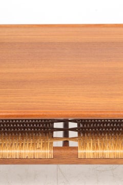Classic Low Table in Solid Teak by Hans J. Wegner Danish Modern, 1950s