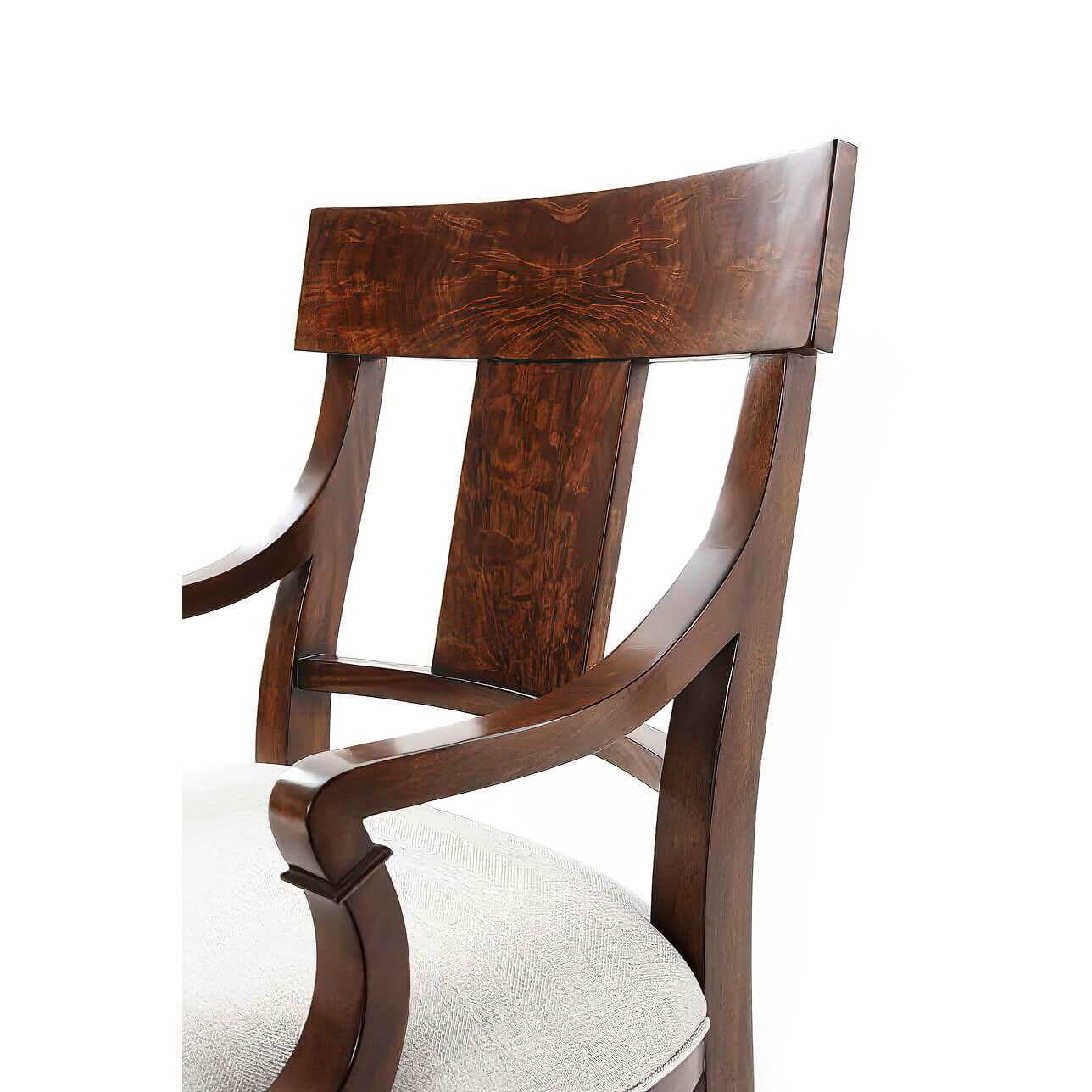 Vietnamese Classic Mahogany Armchair For Sale