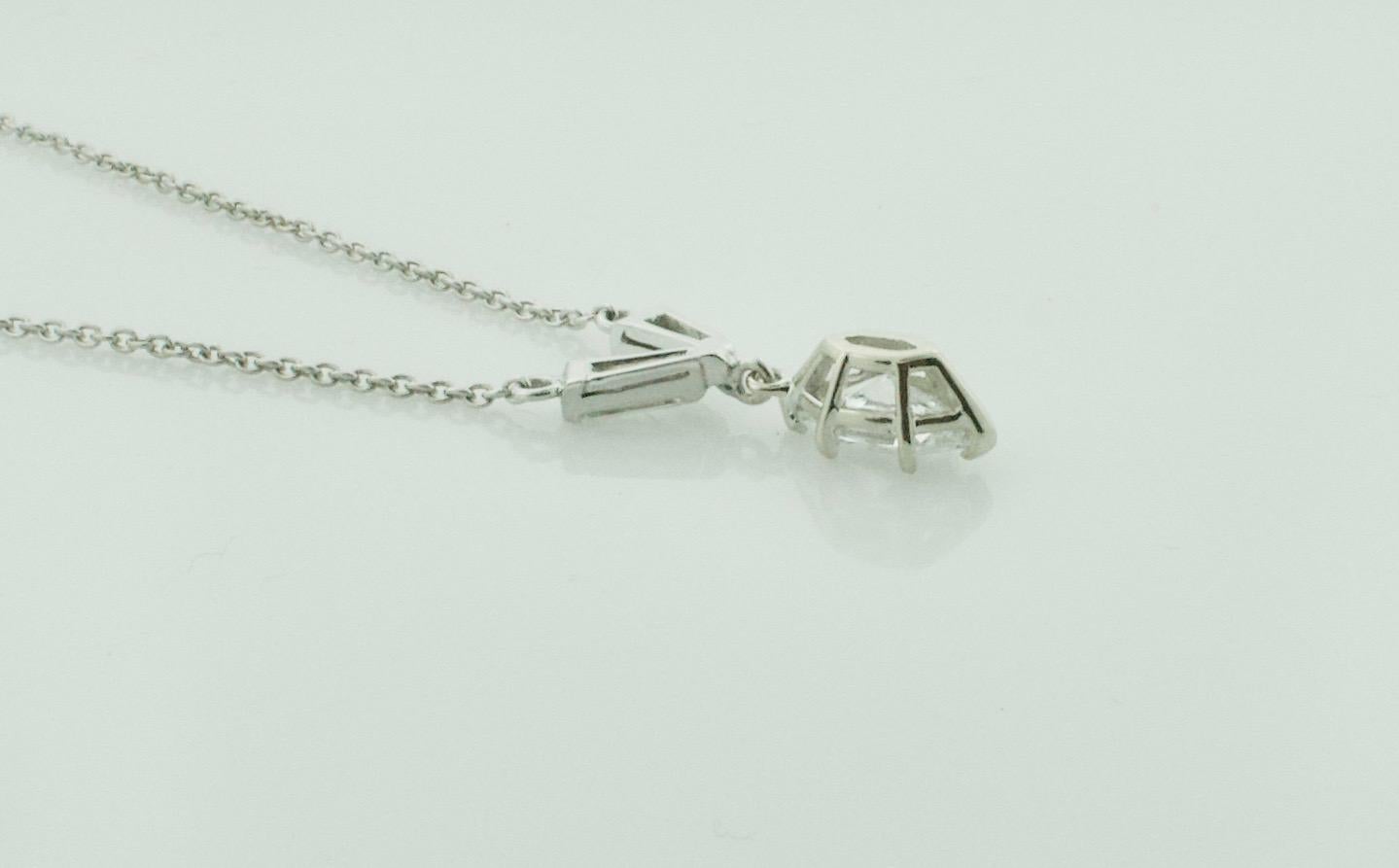 da uomo o donna Collana classica con diamanti marquise in platino GIA E SI1 in vendita