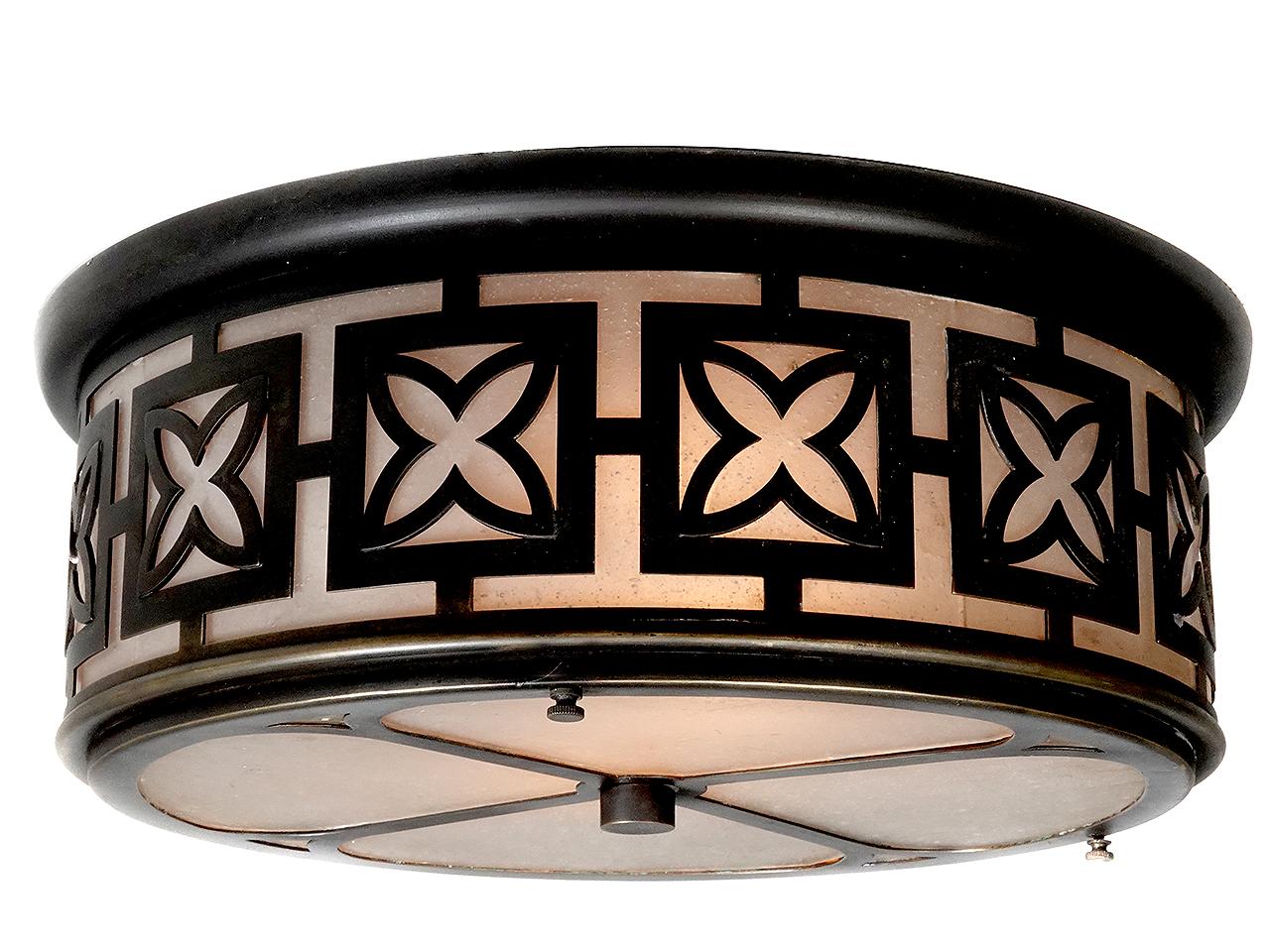 Lámpara de empotrar Templo Masónico Clásico Estadounidense en venta