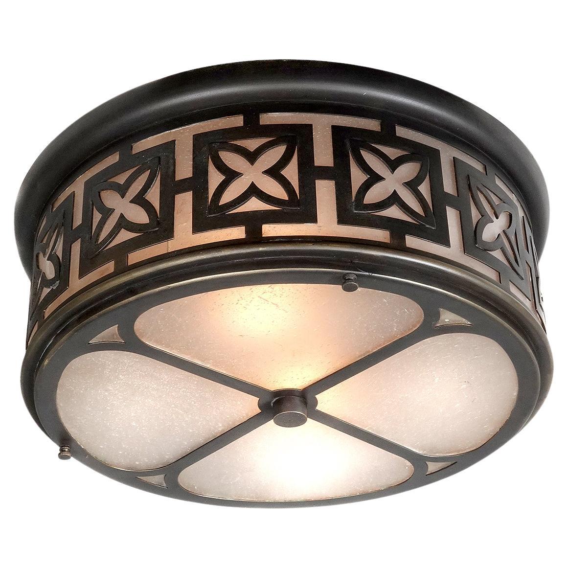 Lampe encastrée classique pour temple maçonnique